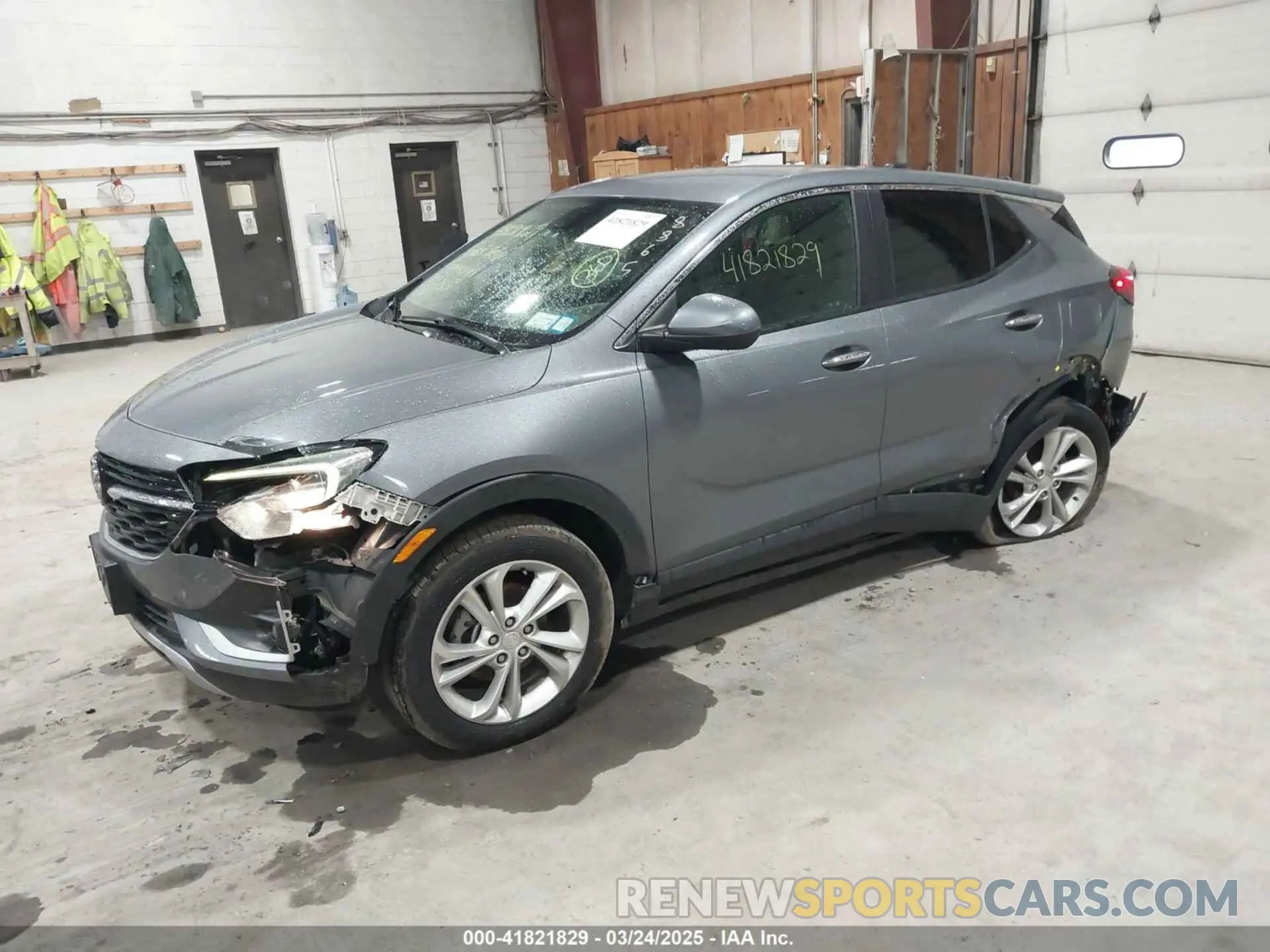 2 Фотография поврежденного автомобиля KL4MMCSL1NB058865 BUICK ENCORE GX 2022