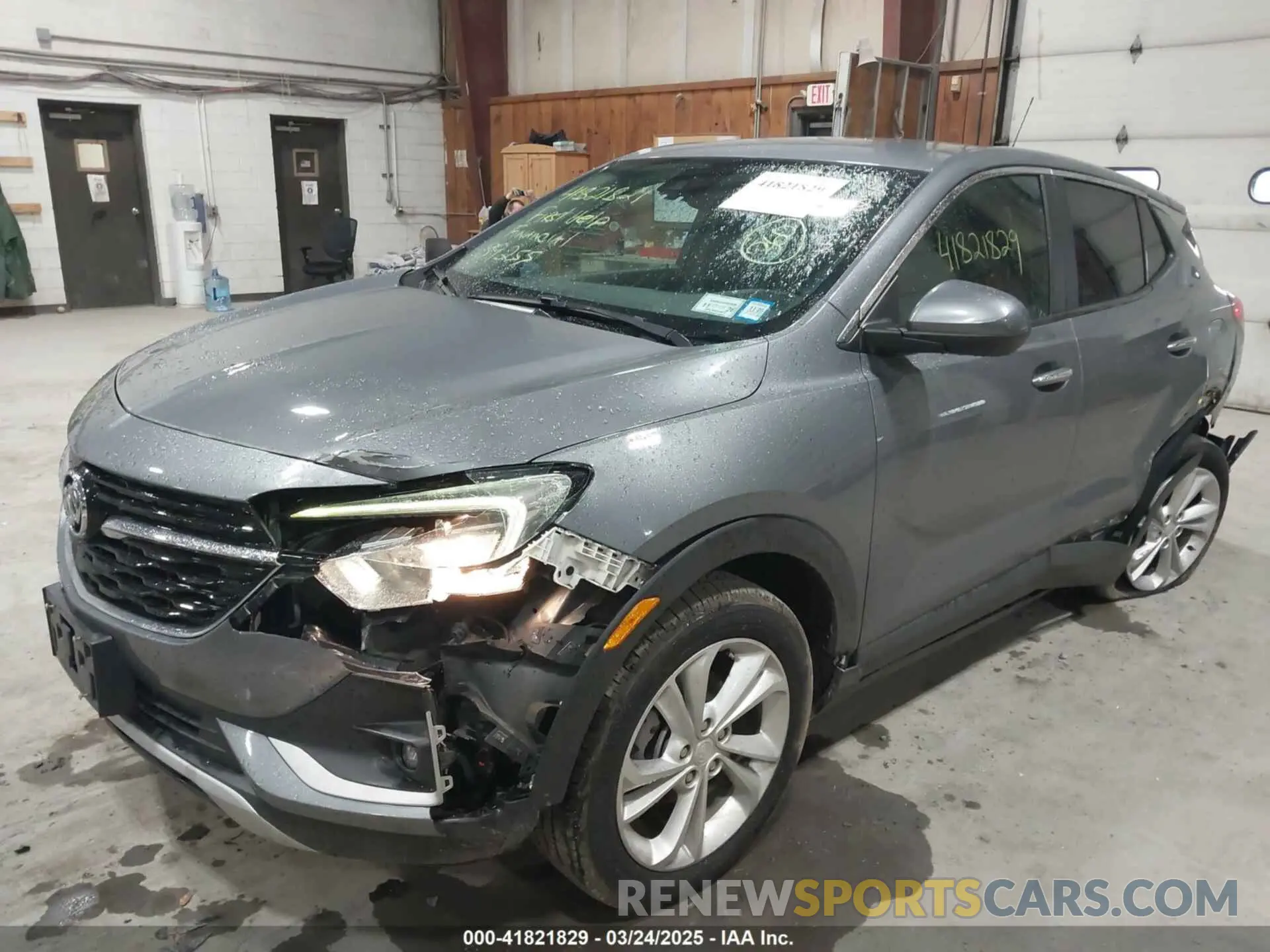 6 Фотография поврежденного автомобиля KL4MMCSL1NB058865 BUICK ENCORE GX 2022