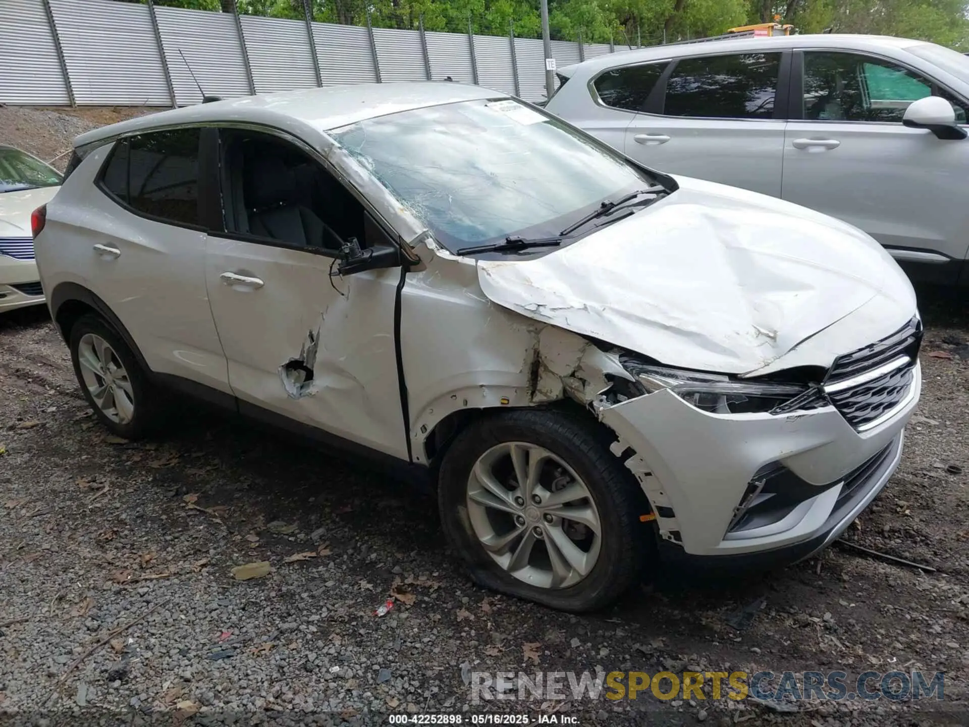 1 Photograph of a damaged car KL4MMCSL6NB076407 BUICK ENCORE GX 2022