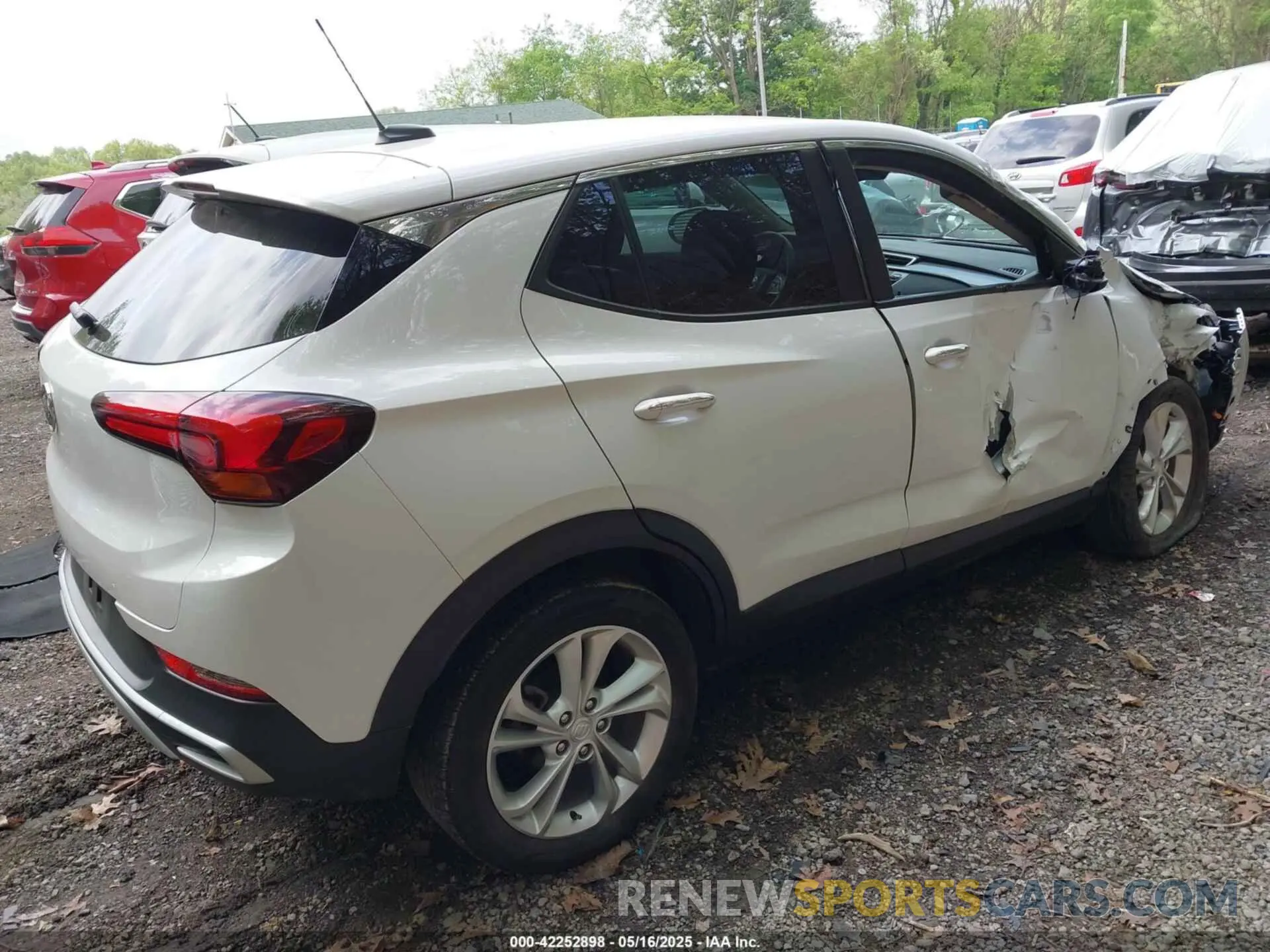 4 Photograph of a damaged car KL4MMCSL6NB076407 BUICK ENCORE GX 2022