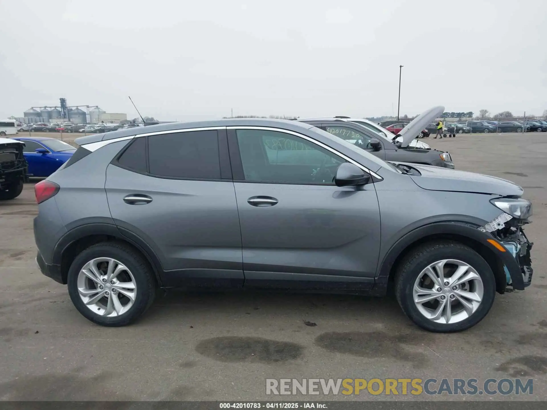 13 Фотография поврежденного автомобиля KL4MMCSL9NB014595 BUICK ENCORE GX 2022