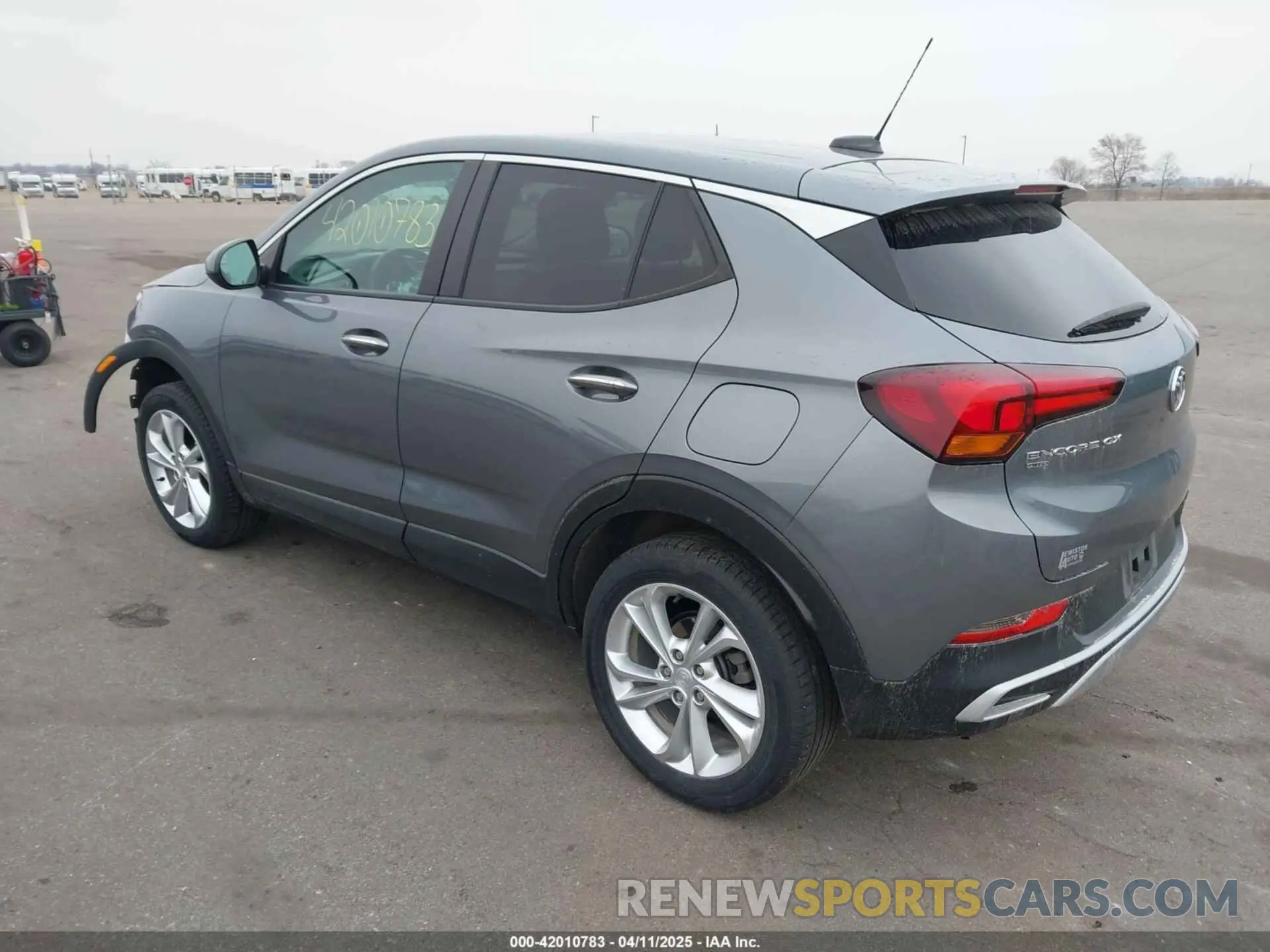 3 Фотография поврежденного автомобиля KL4MMCSL9NB014595 BUICK ENCORE GX 2022