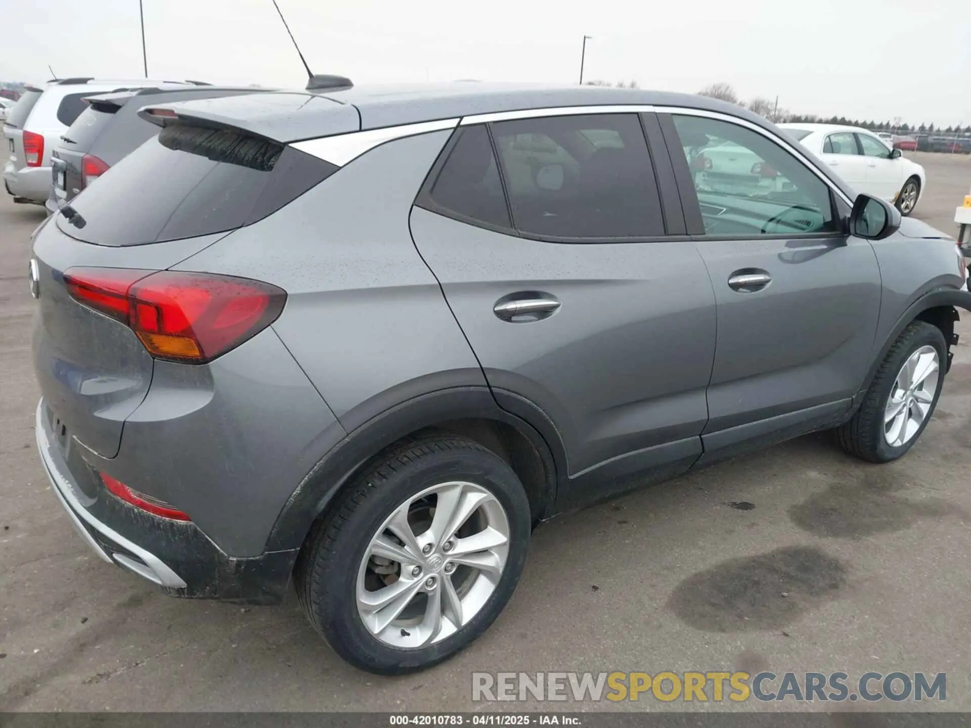 4 Фотография поврежденного автомобиля KL4MMCSL9NB014595 BUICK ENCORE GX 2022