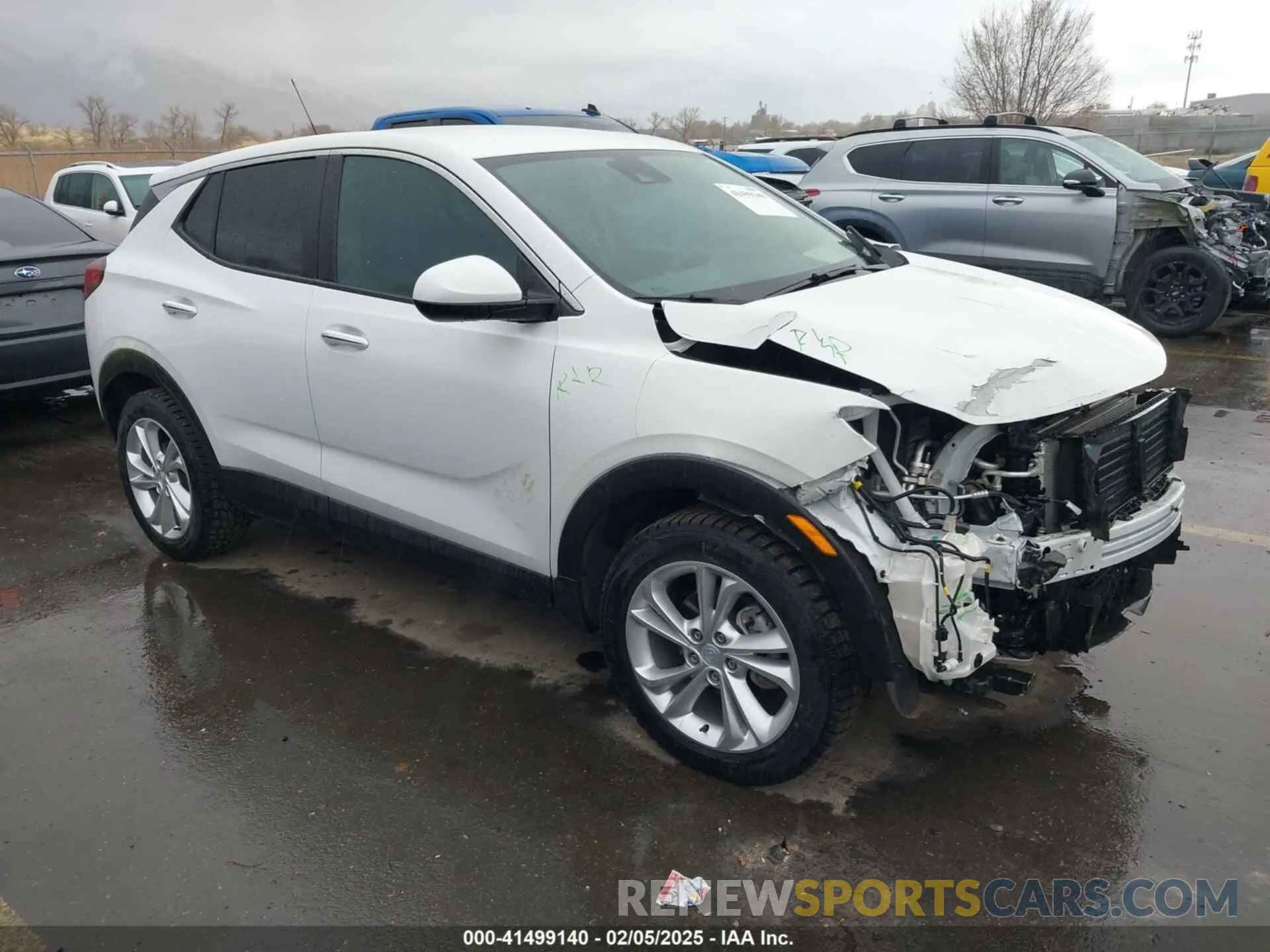 1 Фотография поврежденного автомобиля KL4MMCSL9NB110064 BUICK ENCORE GX 2022