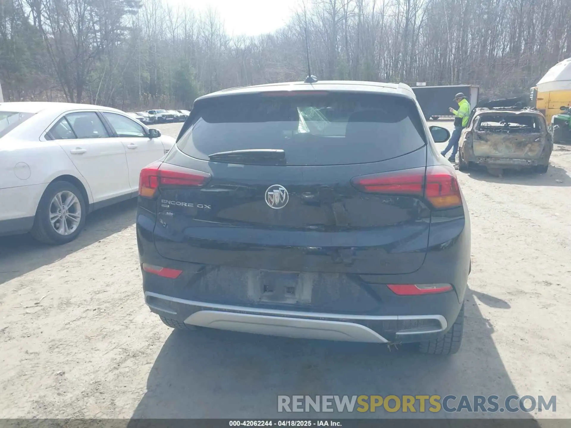 16 Фотография поврежденного автомобиля KL4MMCSLXNB083487 BUICK ENCORE GX 2022