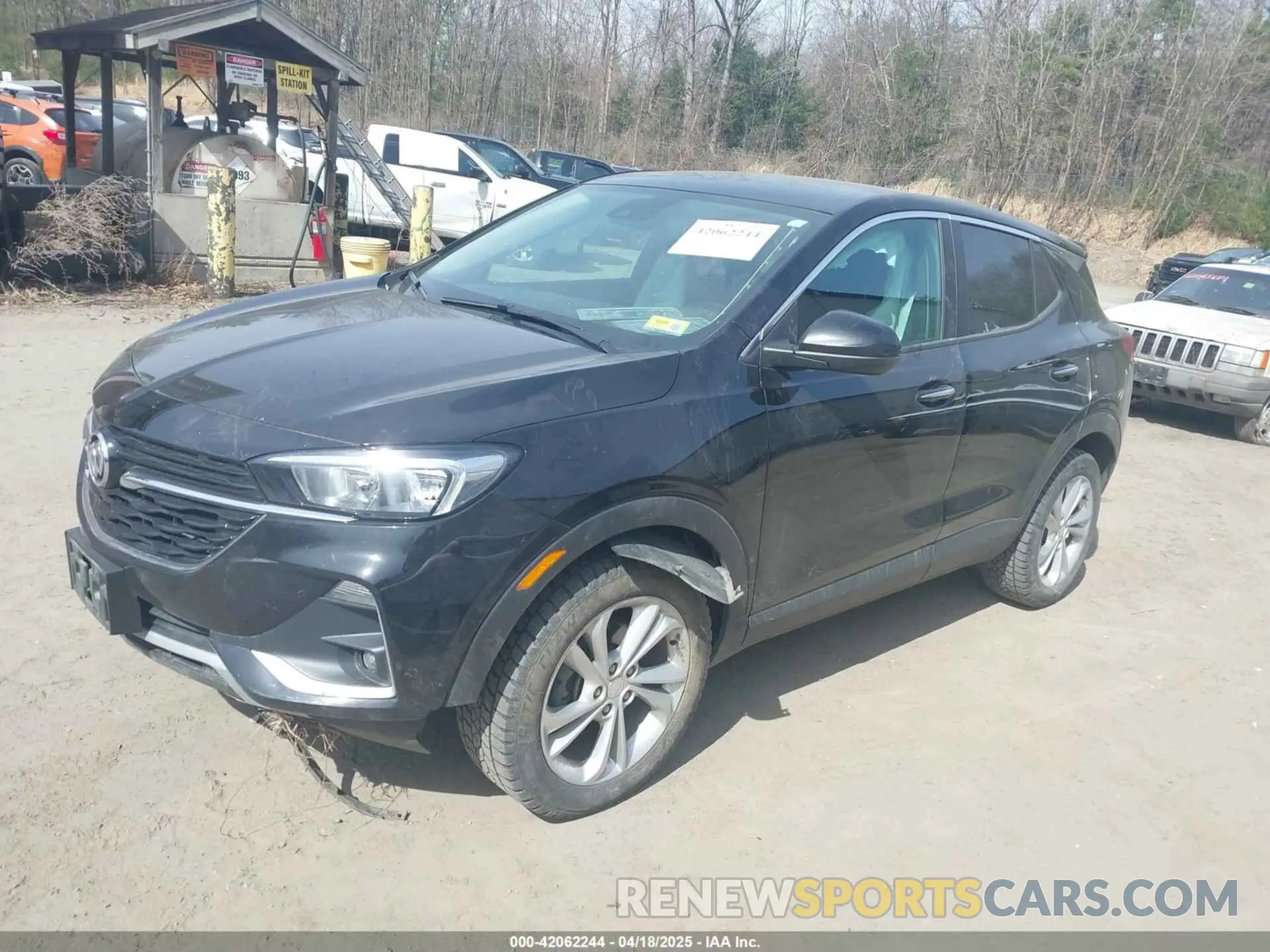 2 Фотография поврежденного автомобиля KL4MMCSLXNB083487 BUICK ENCORE GX 2022