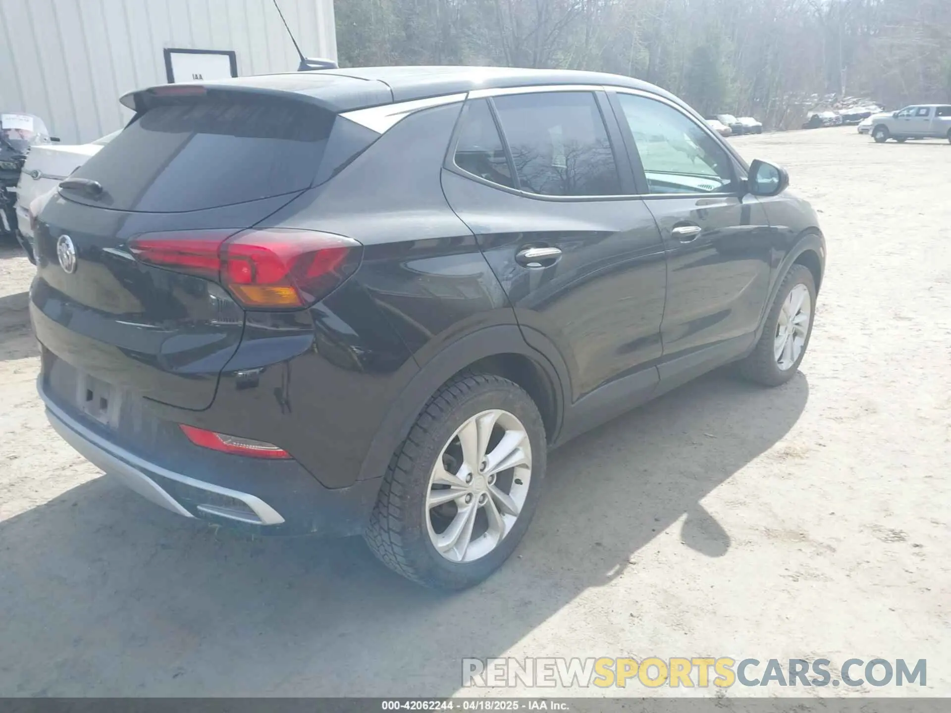 4 Фотография поврежденного автомобиля KL4MMCSLXNB083487 BUICK ENCORE GX 2022