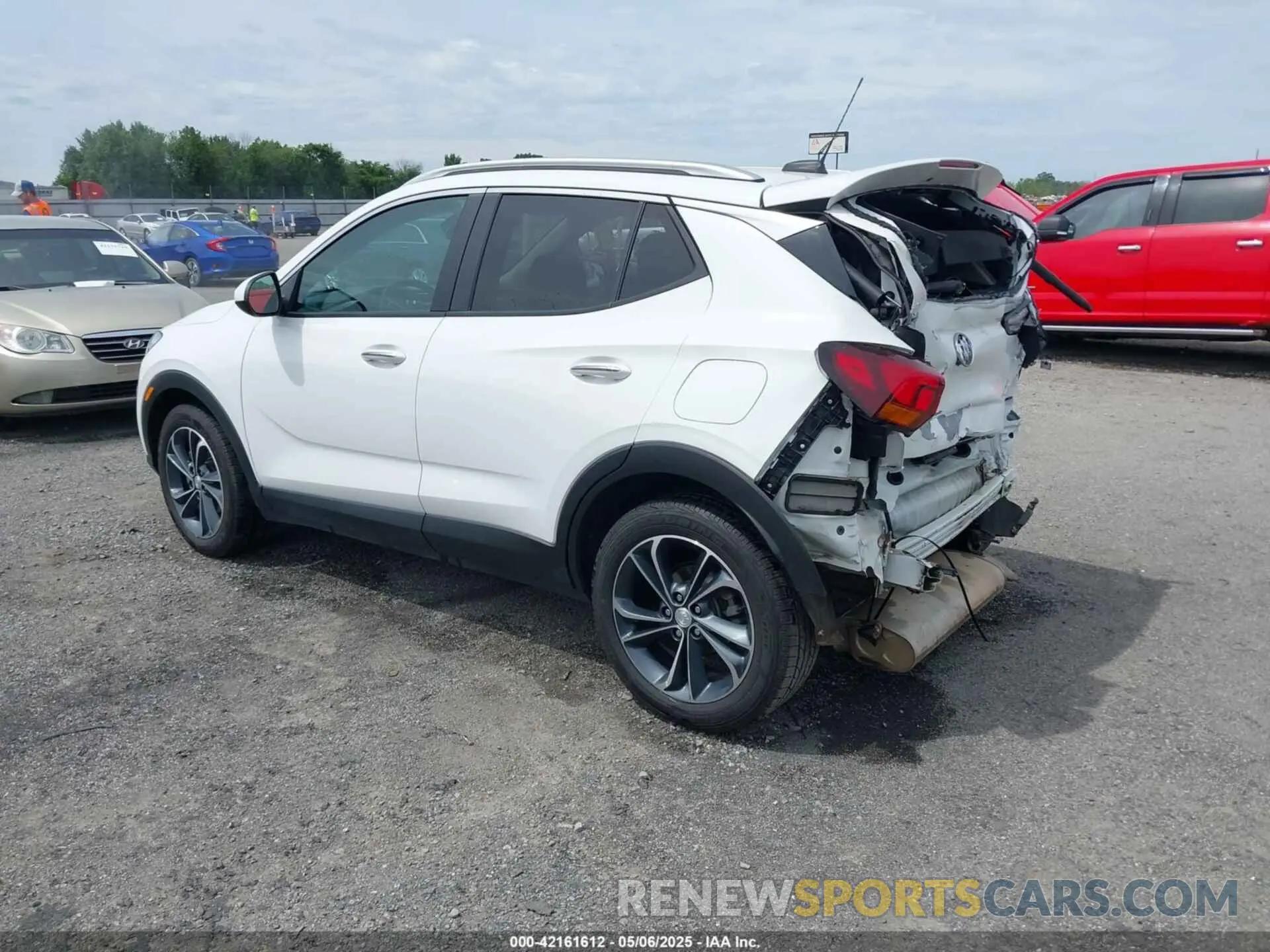 3 Photograph of a damaged car KL4MMDS27NB134327 BUICK ENCORE GX 2022