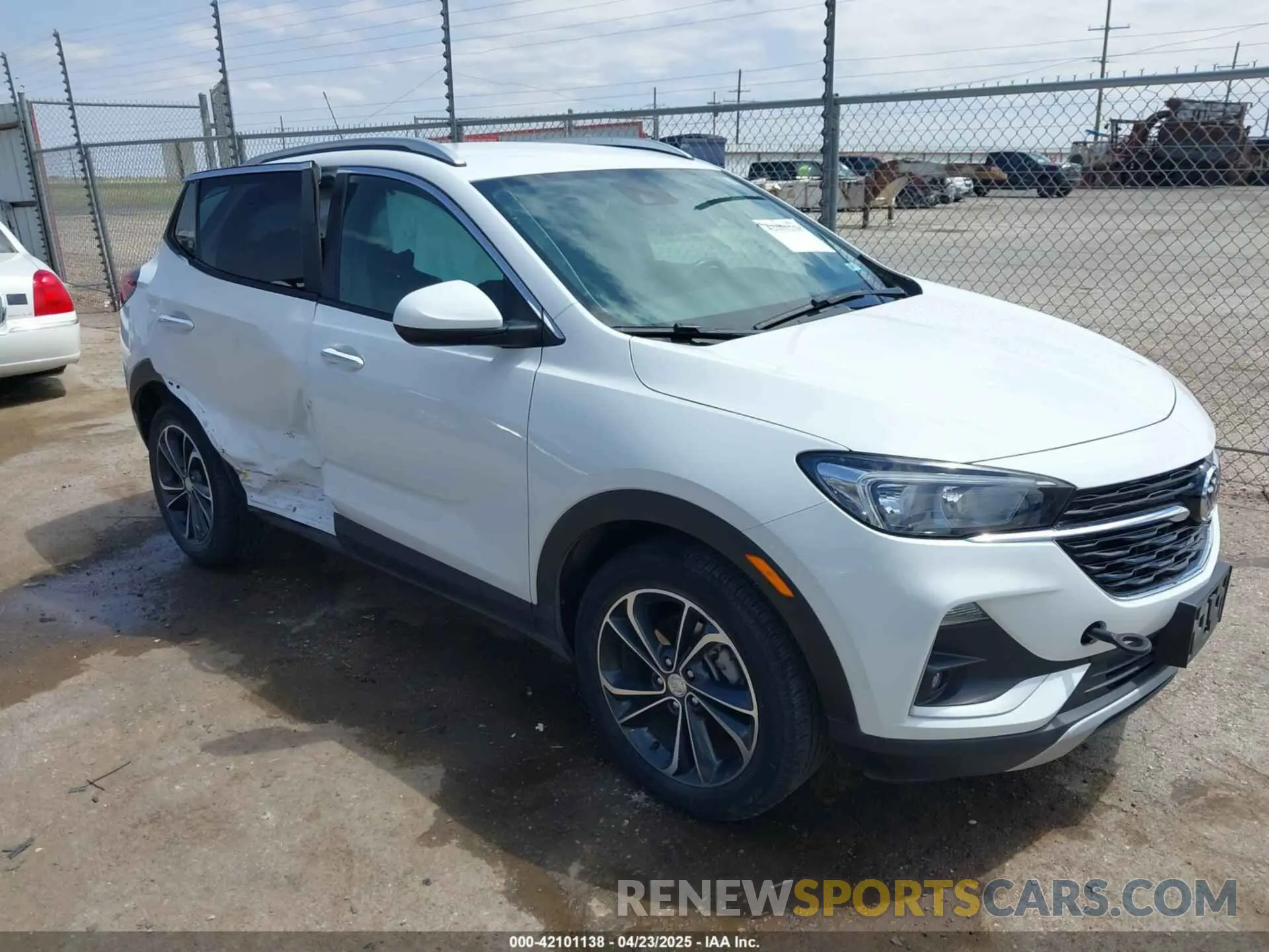 1 Фотография поврежденного автомобиля KL4MMDS28NB106259 BUICK ENCORE GX 2022