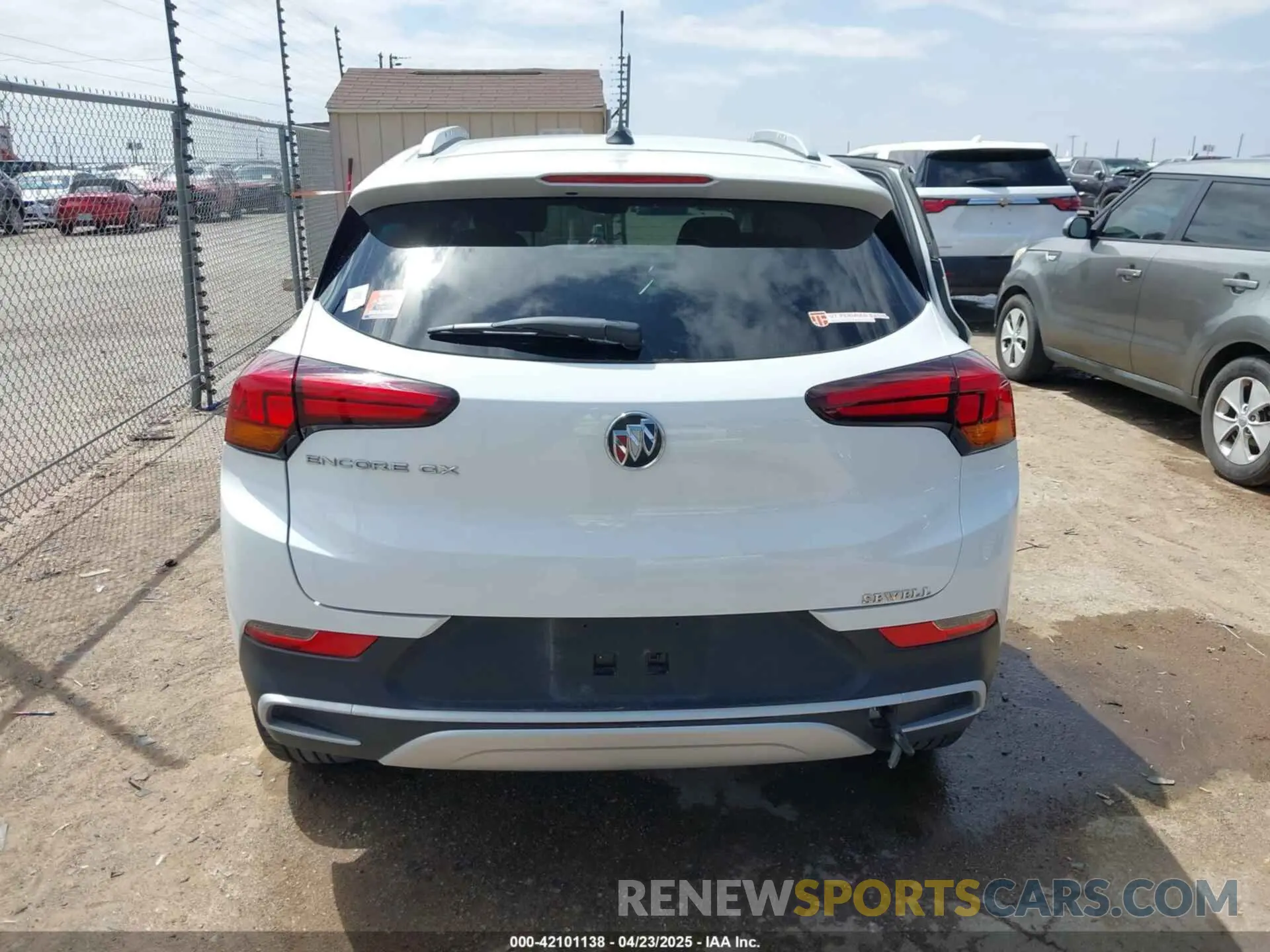 16 Фотография поврежденного автомобиля KL4MMDS28NB106259 BUICK ENCORE GX 2022