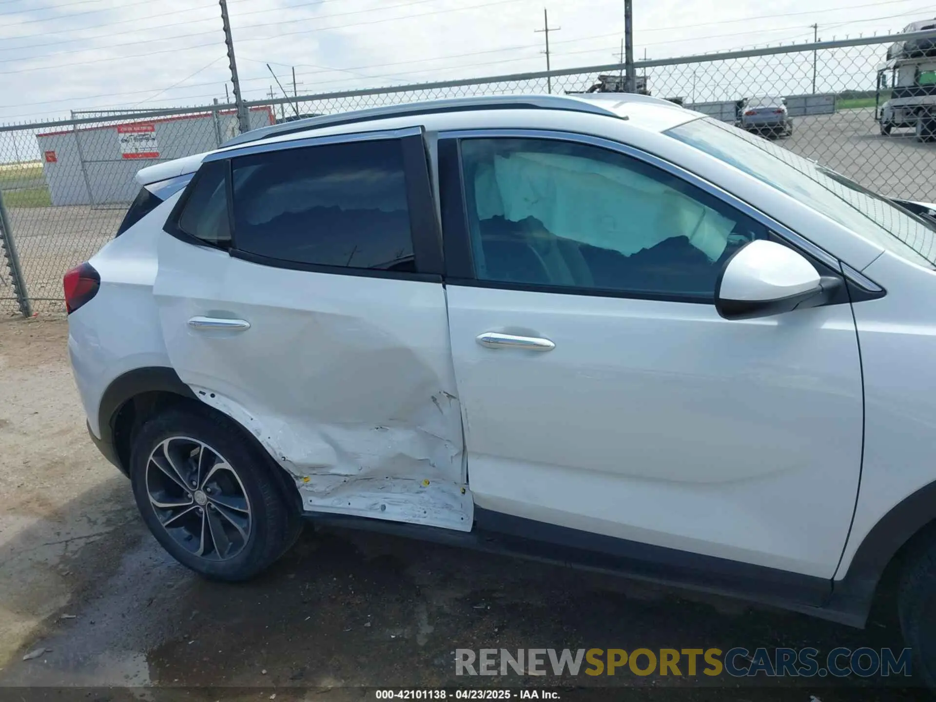 6 Фотография поврежденного автомобиля KL4MMDS28NB106259 BUICK ENCORE GX 2022