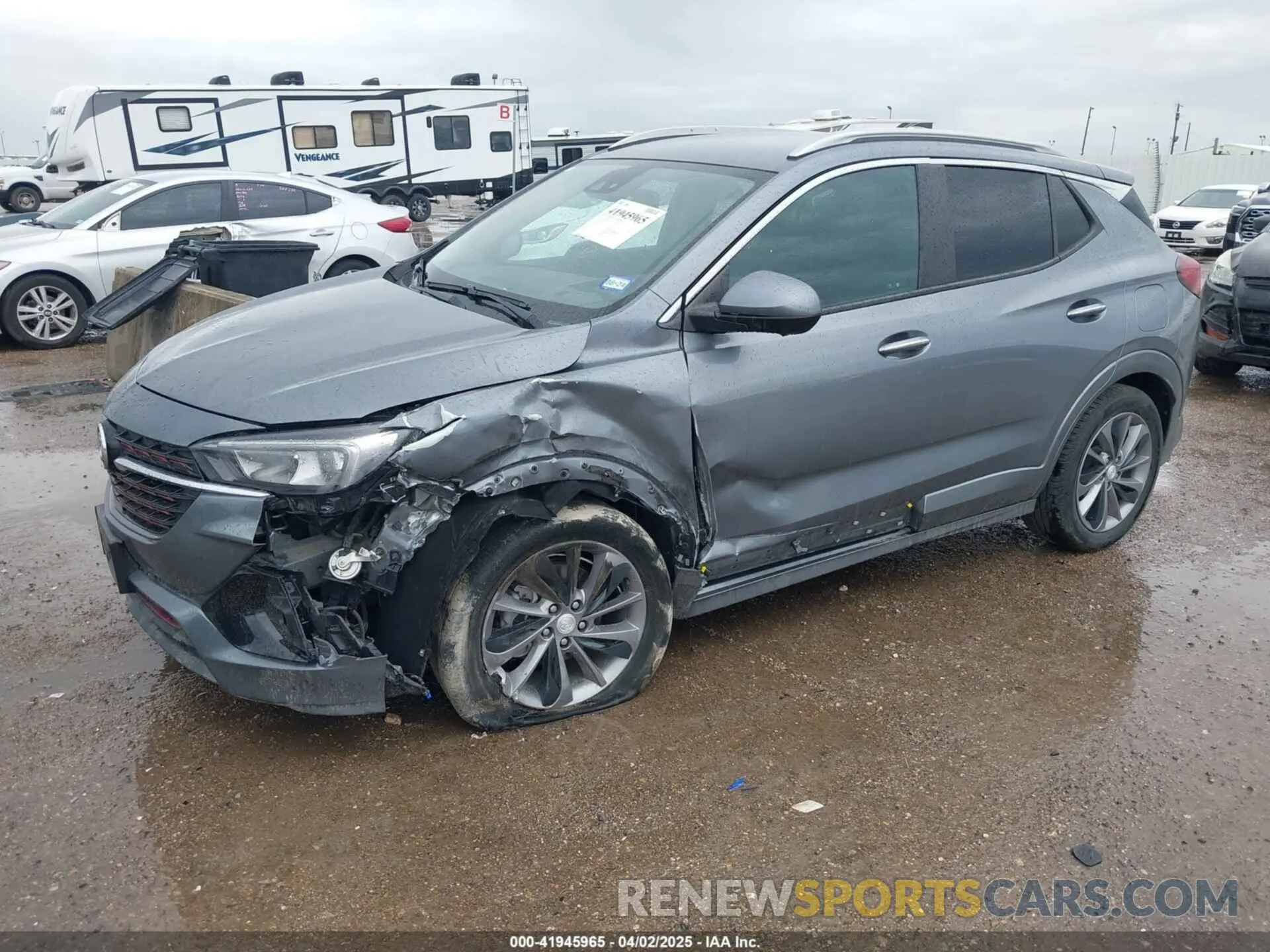 2 Photograph of a damaged car KL4MMDSL0NB023708 BUICK ENCORE GX 2022
