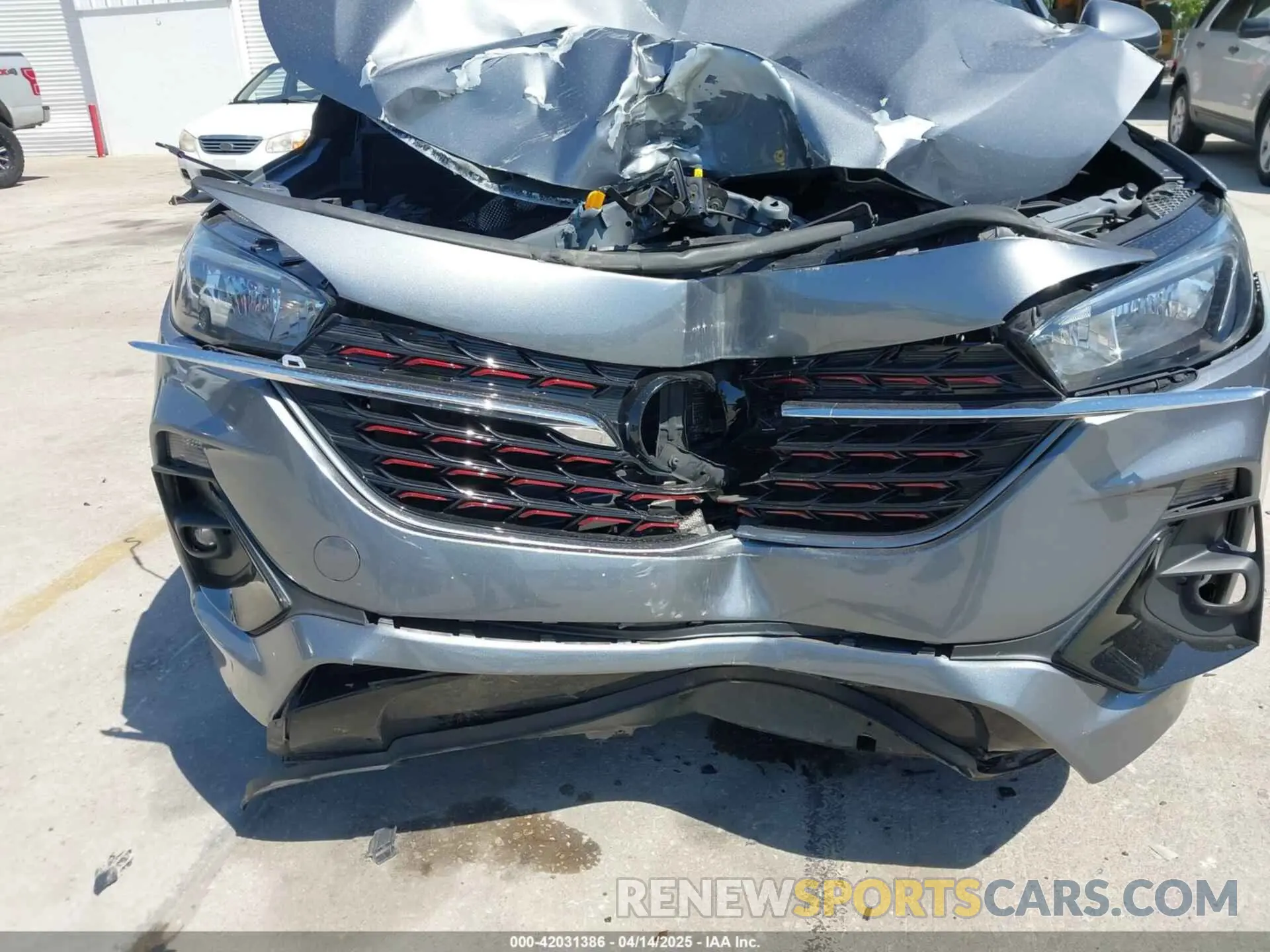 6 Фотография поврежденного автомобиля KL4MMDSL3NB049347 BUICK ENCORE GX 2022