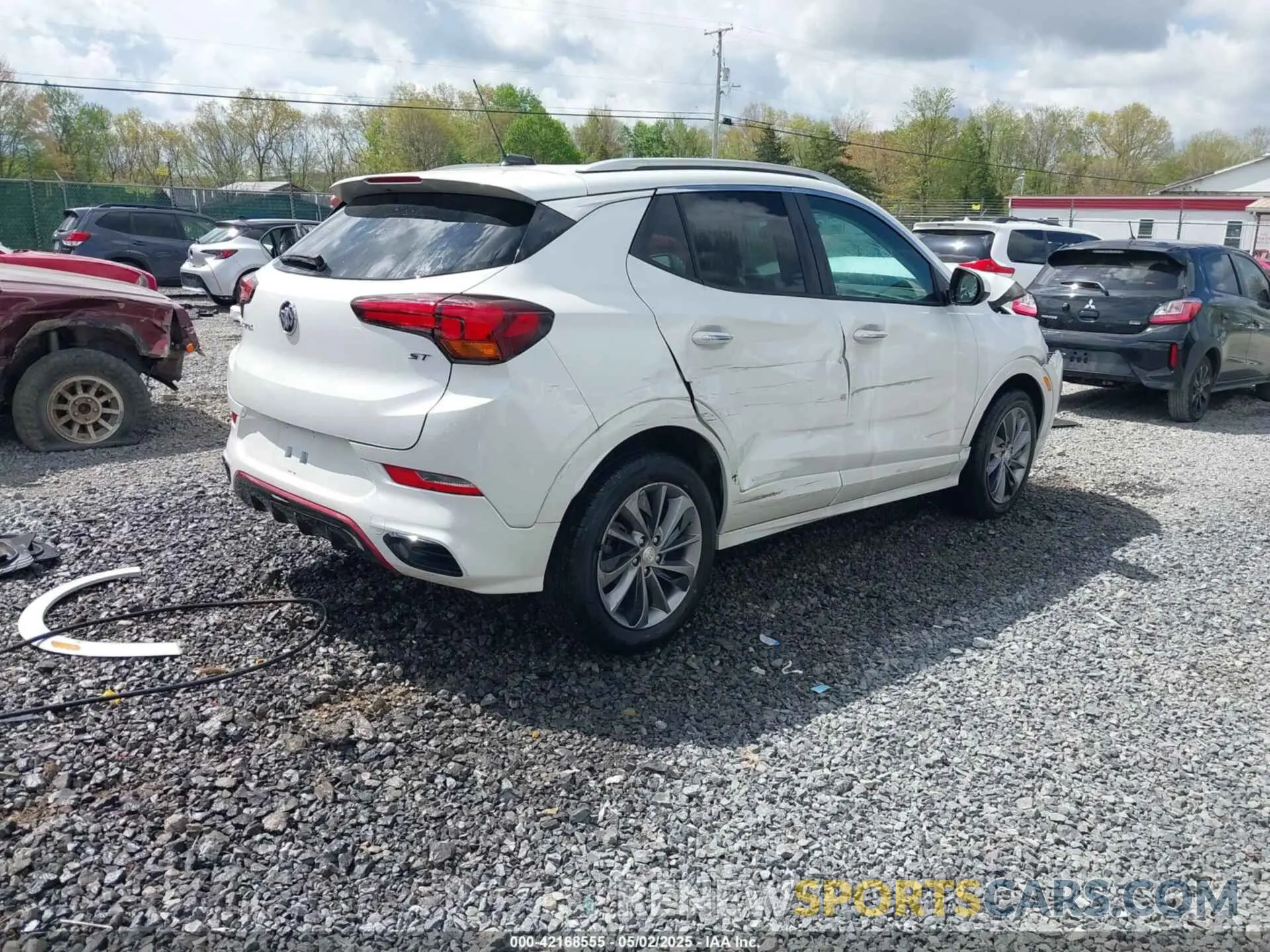 4 Photograph of a damaged car KL4MMDSL4NB140000 BUICK ENCORE GX 2022