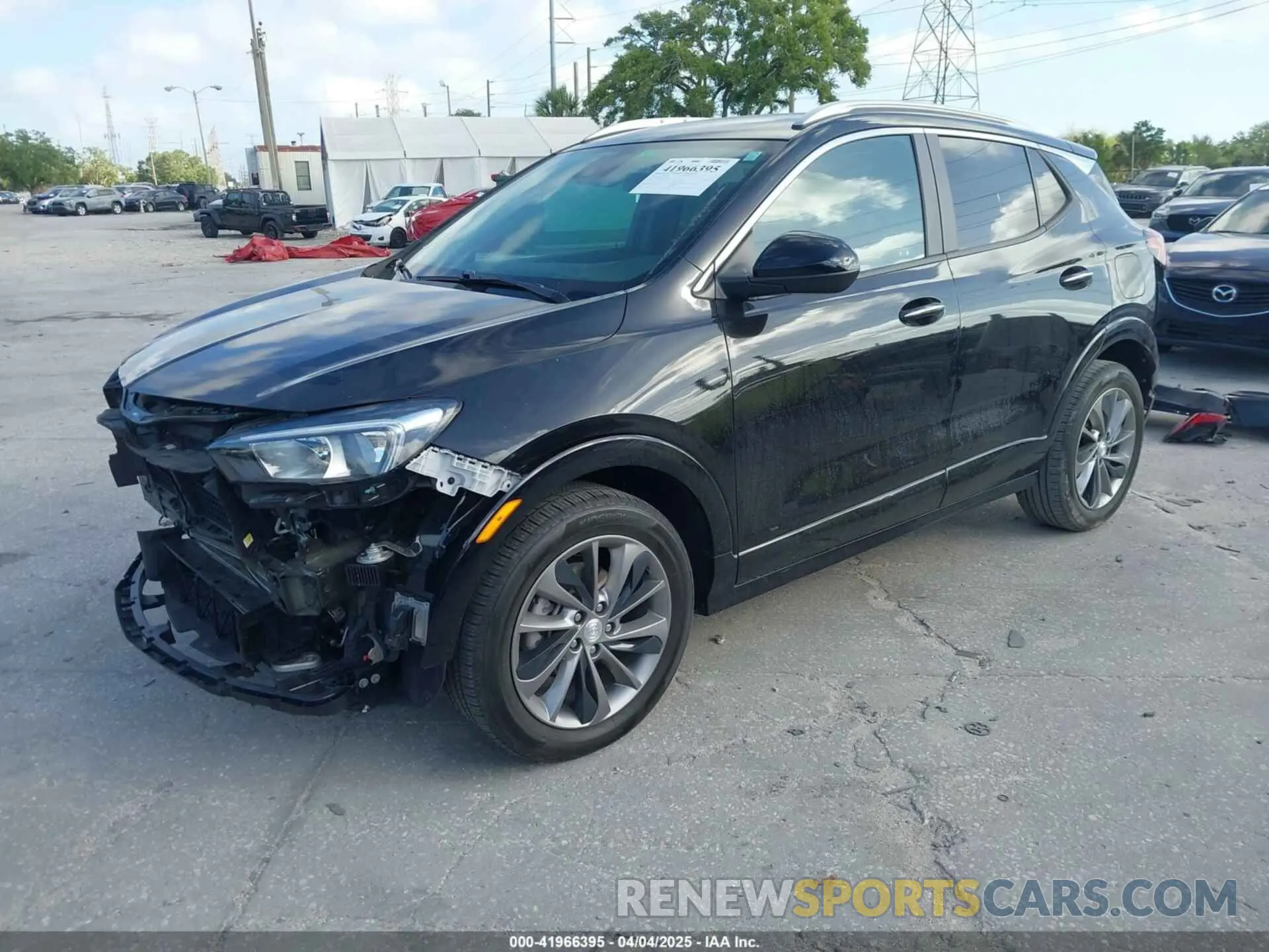 2 Photograph of a damaged car KL4MMDSL6NB139186 BUICK ENCORE GX 2022