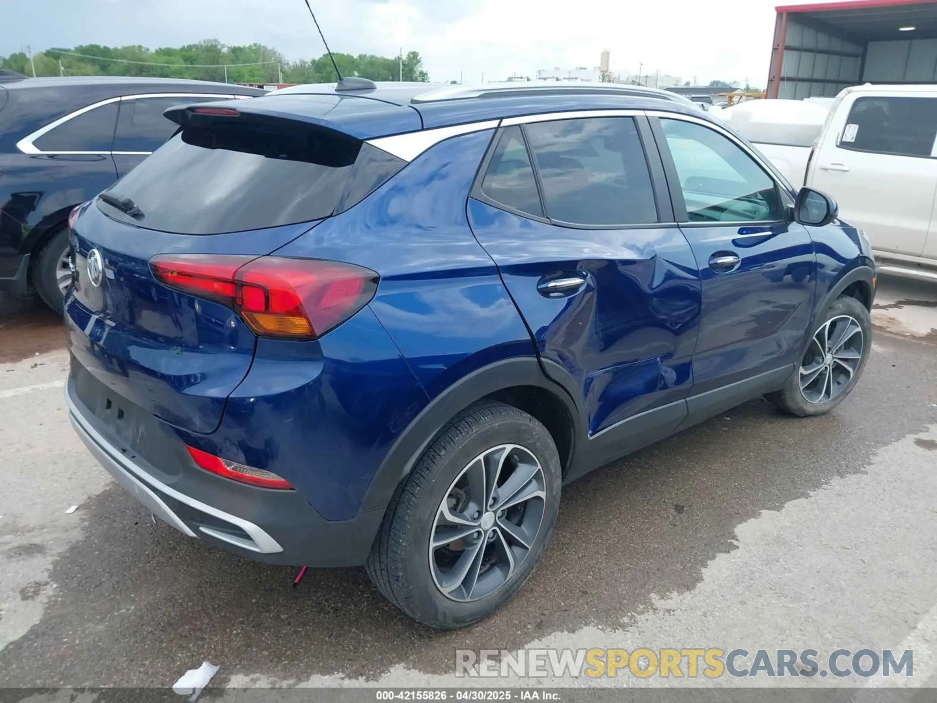 4 Photograph of a damaged car KL4MMDSL7NB026332 BUICK ENCORE GX 2022