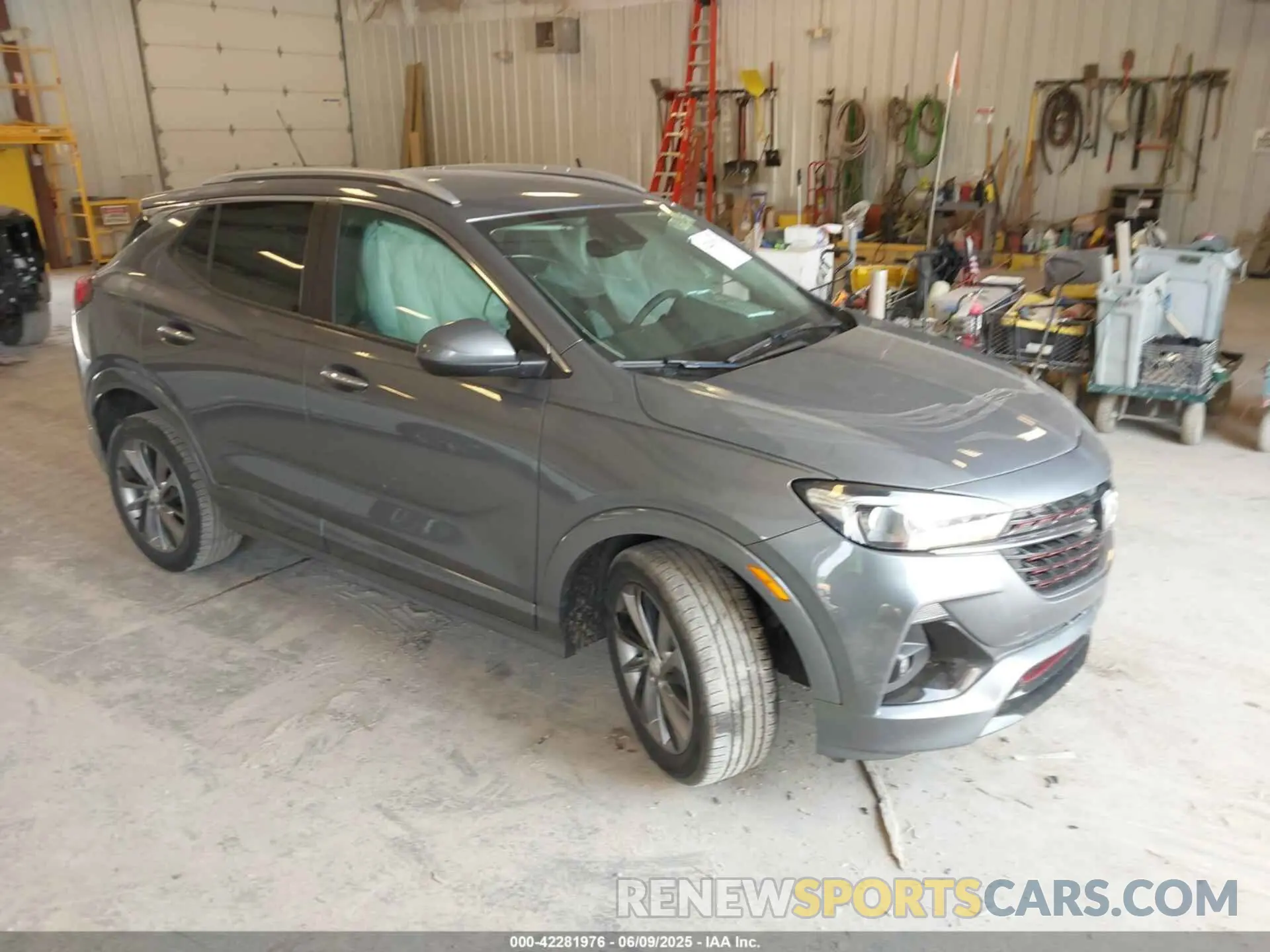 1 Photograph of a damaged car KL4MMDSL8NB102091 BUICK ENCORE GX 2022