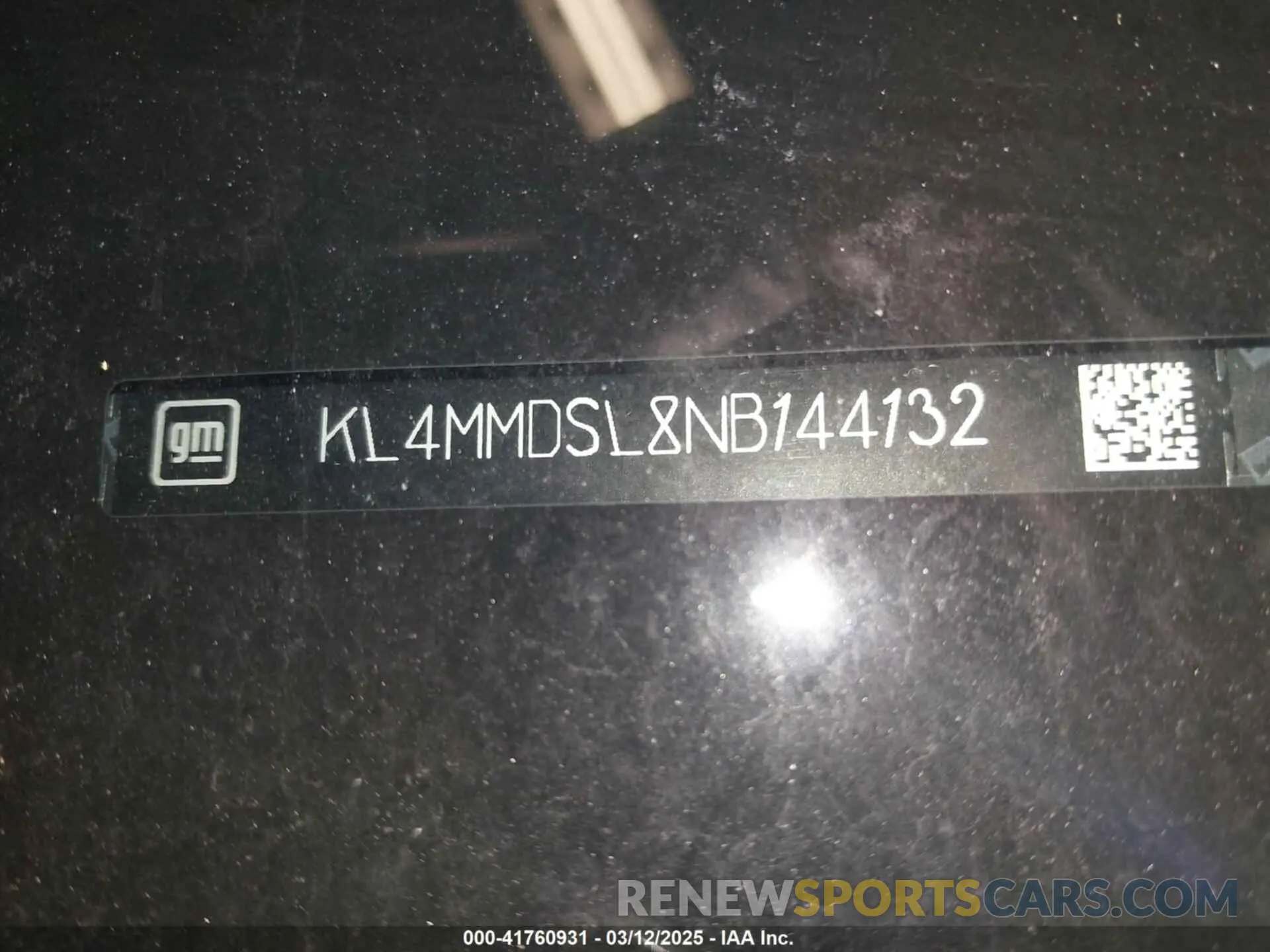 18 Фотография поврежденного автомобиля KL4MMDSL8NB144132 BUICK ENCORE GX 2022