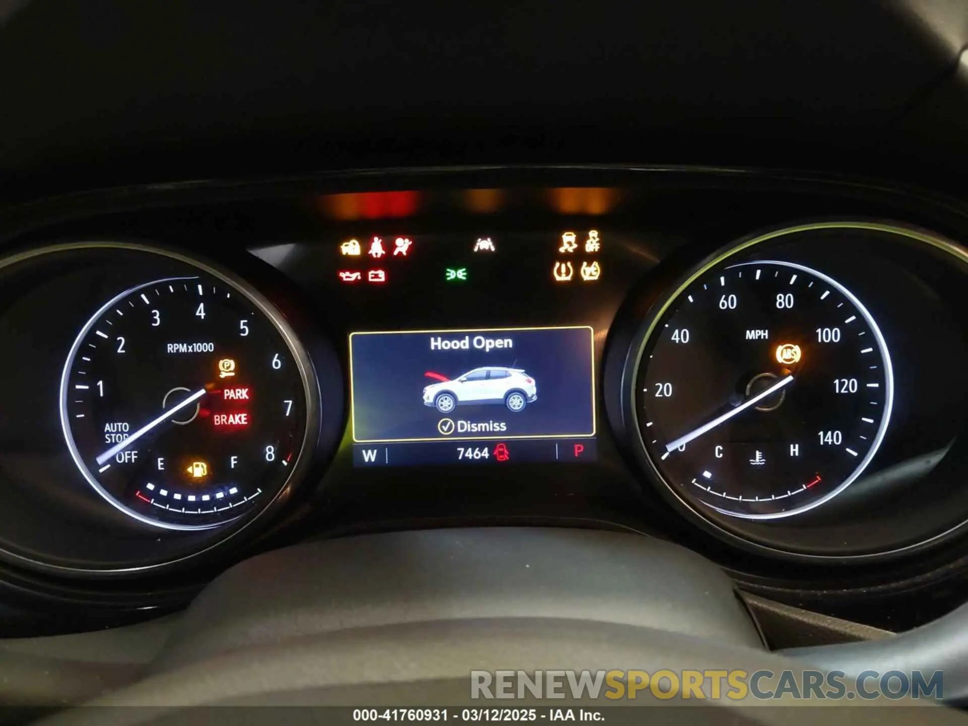 7 Фотография поврежденного автомобиля KL4MMDSL8NB144132 BUICK ENCORE GX 2022