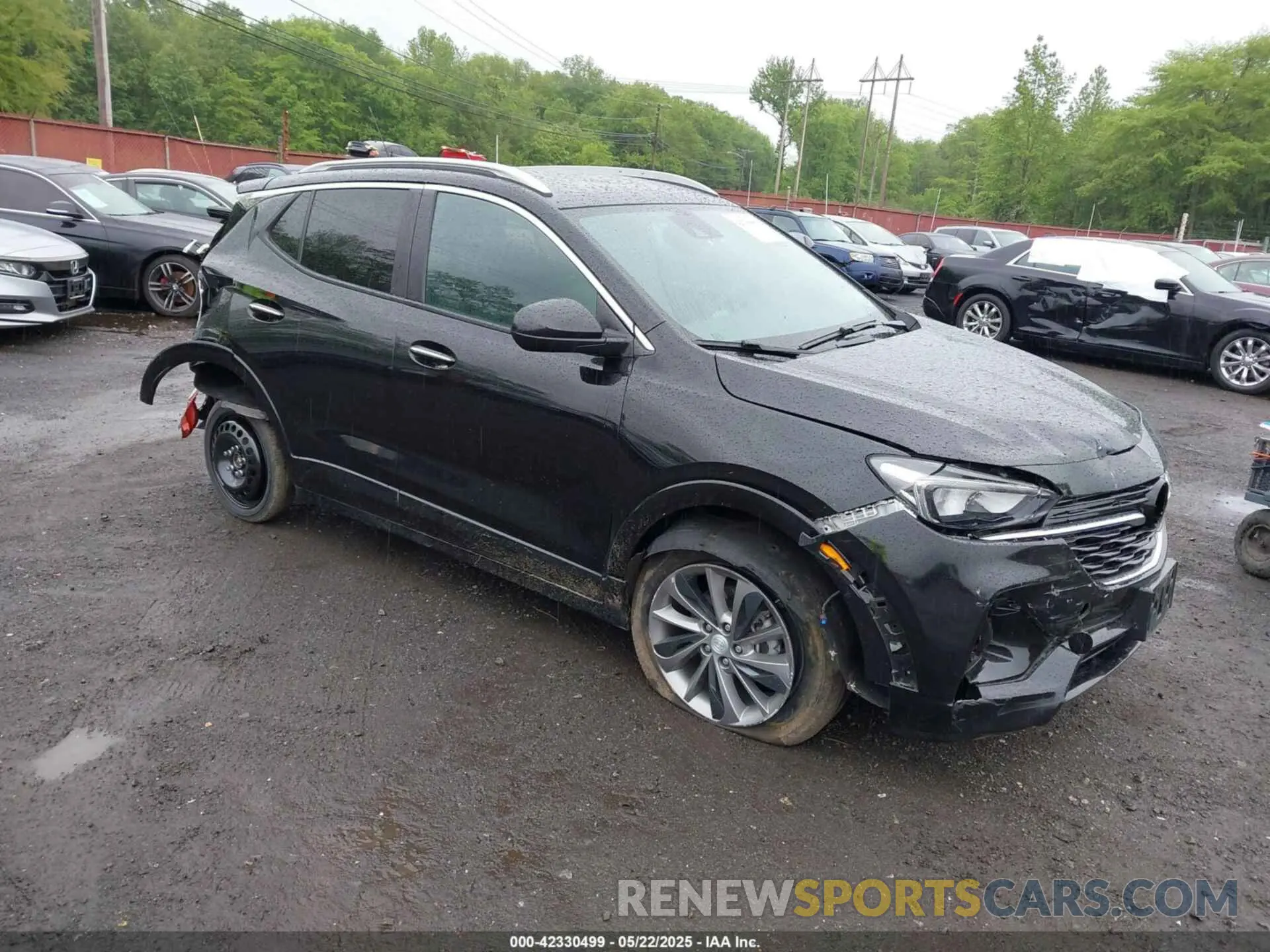 1 Photograph of a damaged car KL4MMESL2NB142172 BUICK ENCORE GX 2022