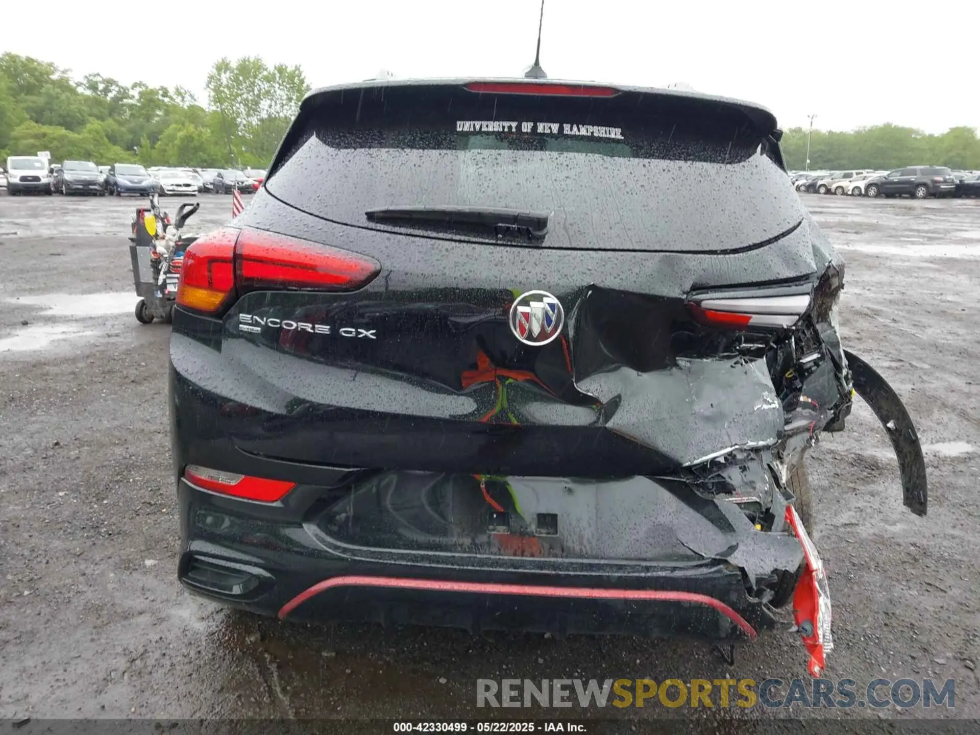 17 Photograph of a damaged car KL4MMESL2NB142172 BUICK ENCORE GX 2022