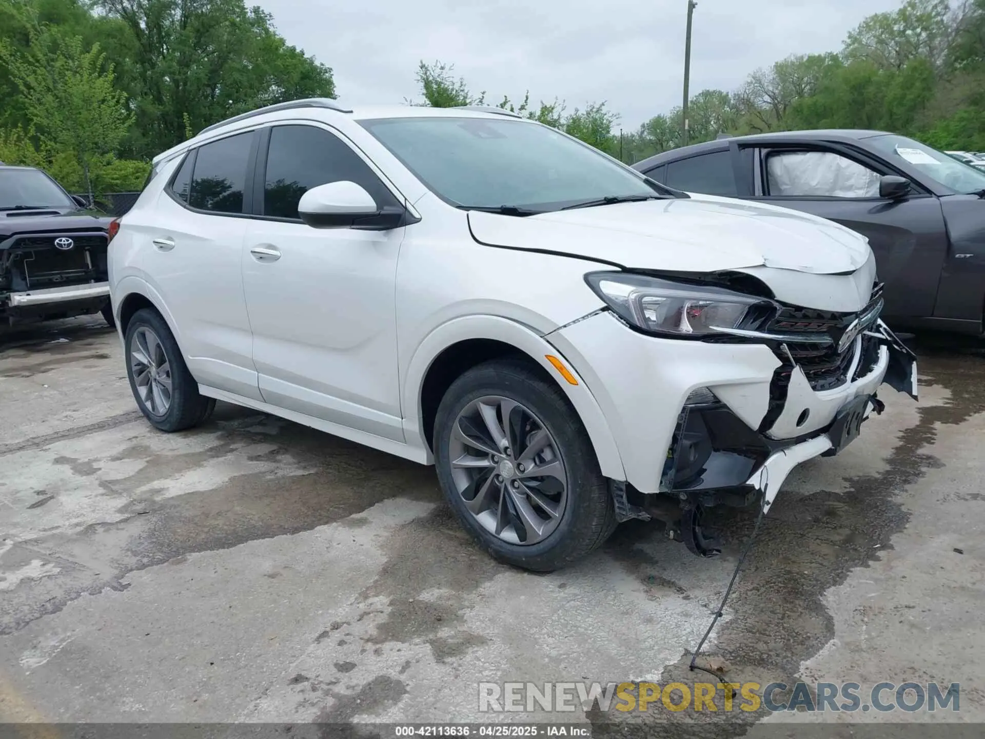 1 Фотография поврежденного автомобиля KL4MMESL4NB122084 BUICK ENCORE GX 2022