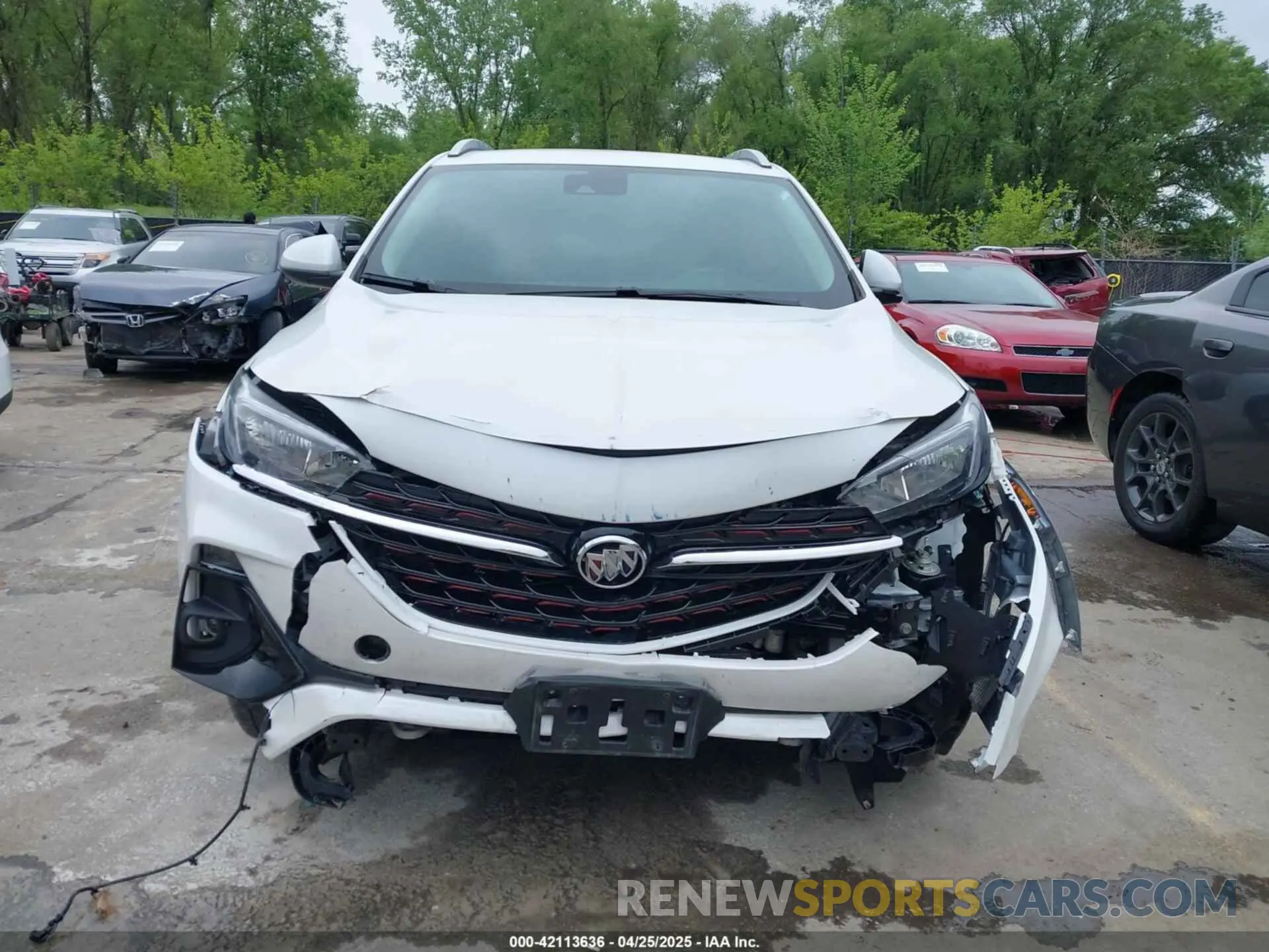 12 Фотография поврежденного автомобиля KL4MMESL4NB122084 BUICK ENCORE GX 2022