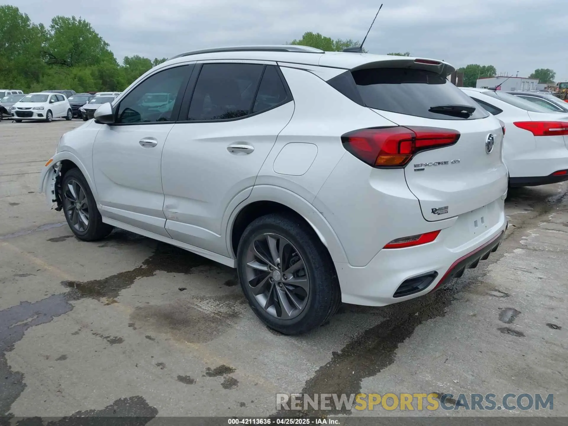 3 Фотография поврежденного автомобиля KL4MMESL4NB122084 BUICK ENCORE GX 2022