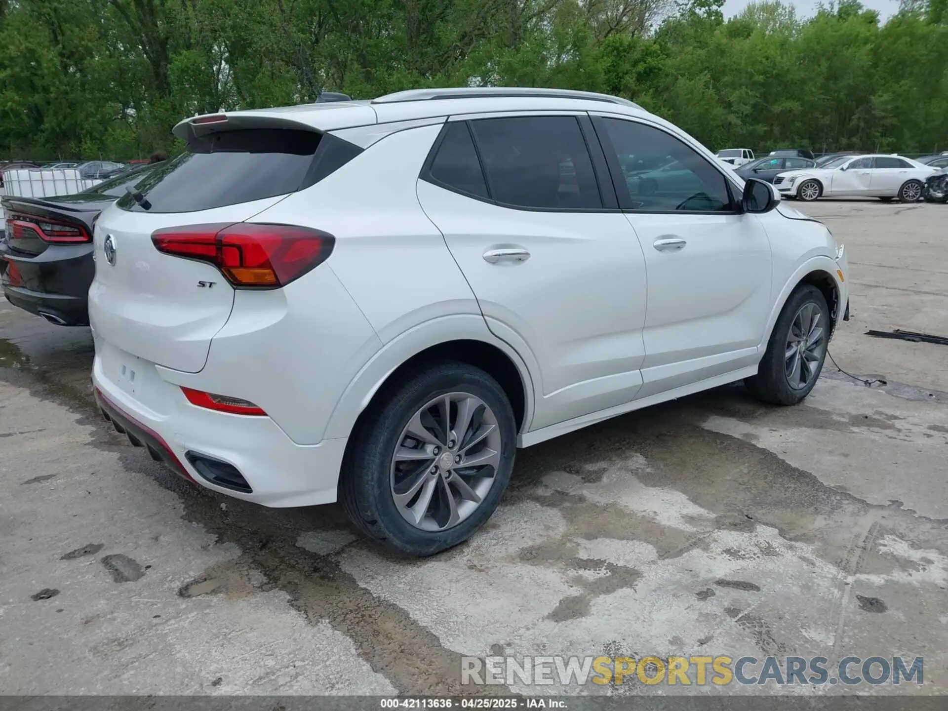 4 Фотография поврежденного автомобиля KL4MMESL4NB122084 BUICK ENCORE GX 2022