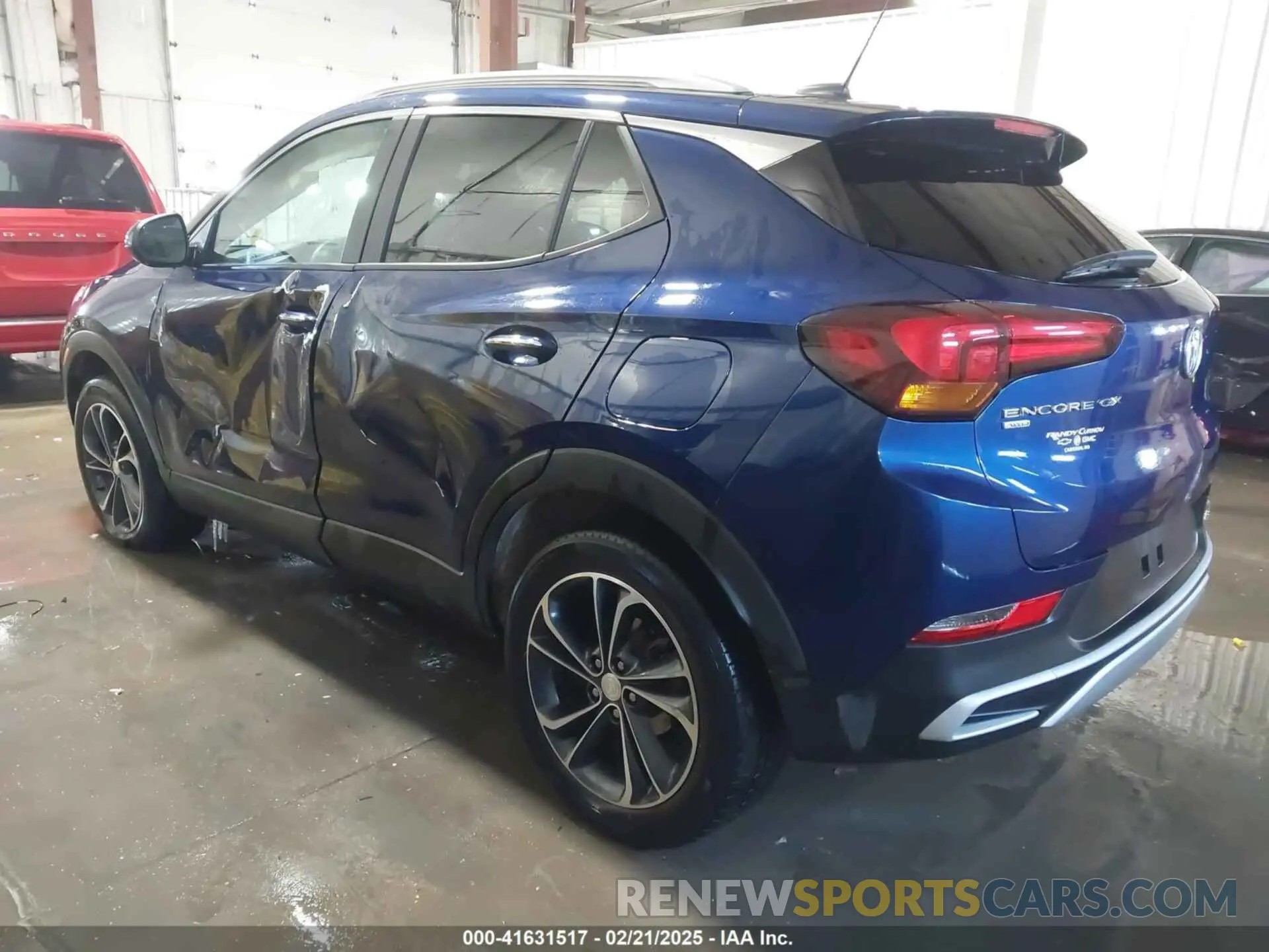 3 Фотография поврежденного автомобиля KL4MMESL7NB111984 BUICK ENCORE GX 2022