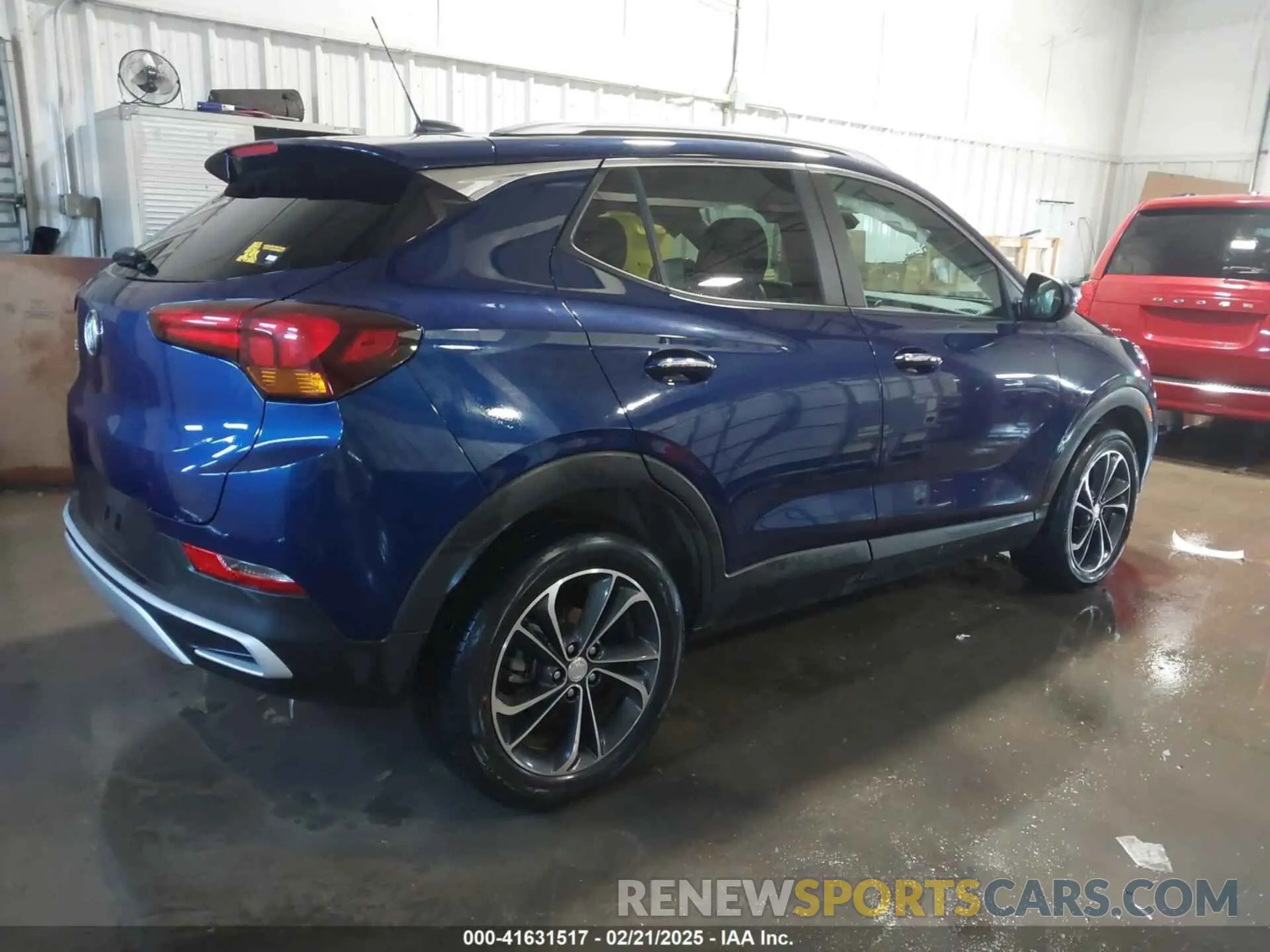 4 Фотография поврежденного автомобиля KL4MMESL7NB111984 BUICK ENCORE GX 2022