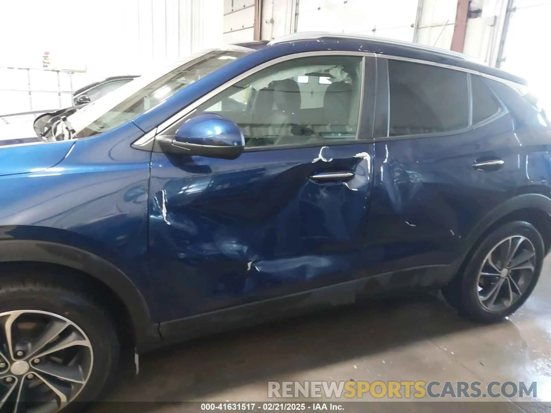 6 Фотография поврежденного автомобиля KL4MMESL7NB111984 BUICK ENCORE GX 2022