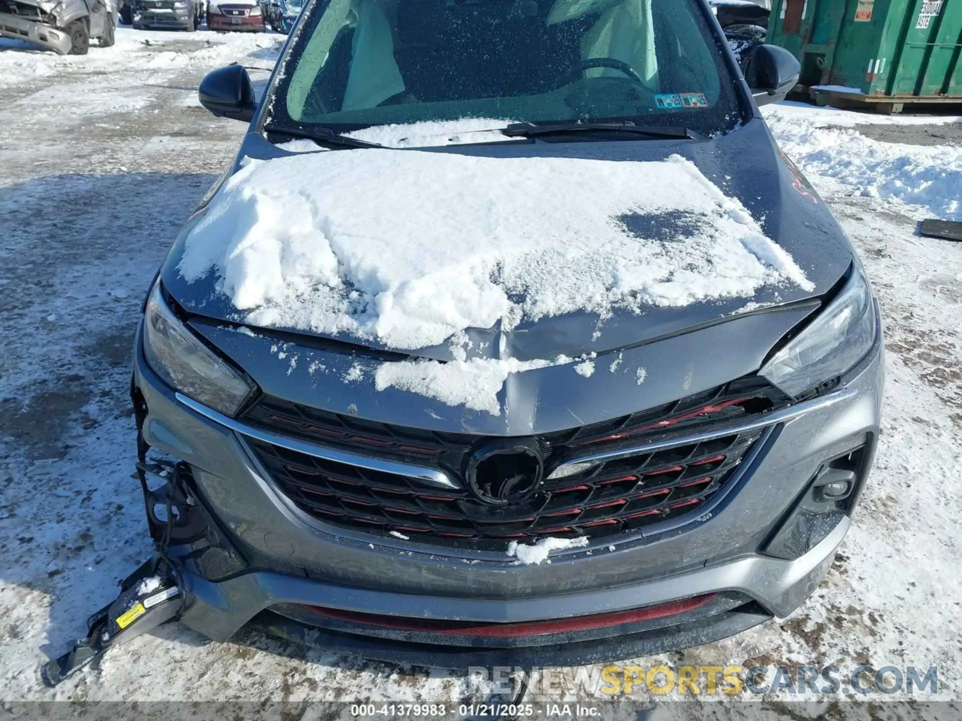 11 Фотография поврежденного автомобиля KL4MMESL8NB044182 BUICK ENCORE GX 2022