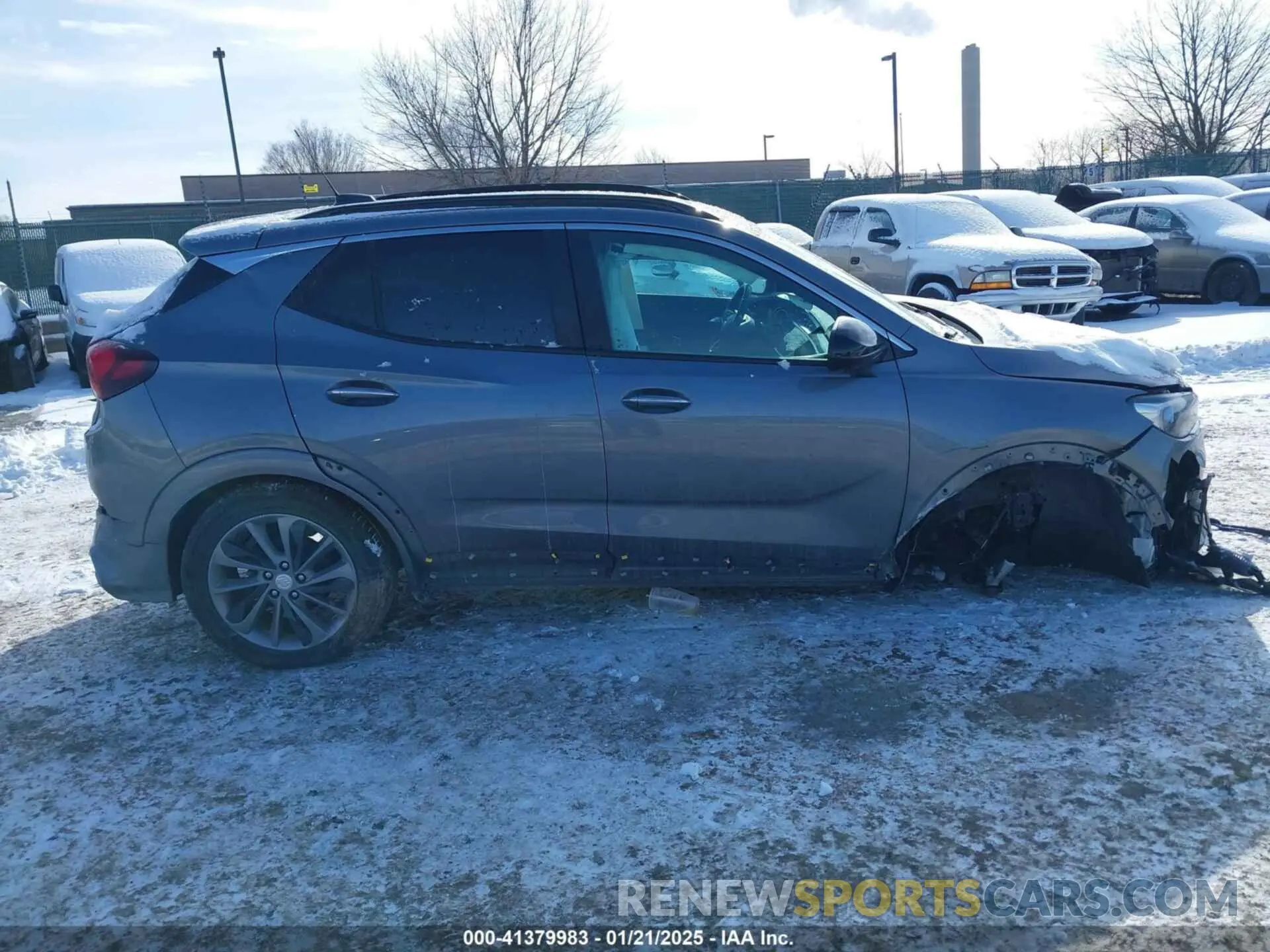 12 Фотография поврежденного автомобиля KL4MMESL8NB044182 BUICK ENCORE GX 2022