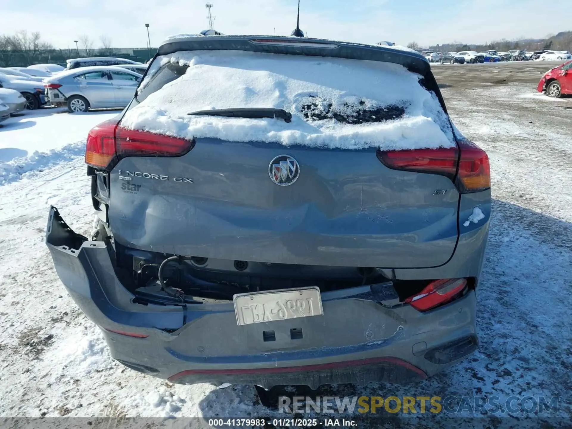 15 Фотография поврежденного автомобиля KL4MMESL8NB044182 BUICK ENCORE GX 2022