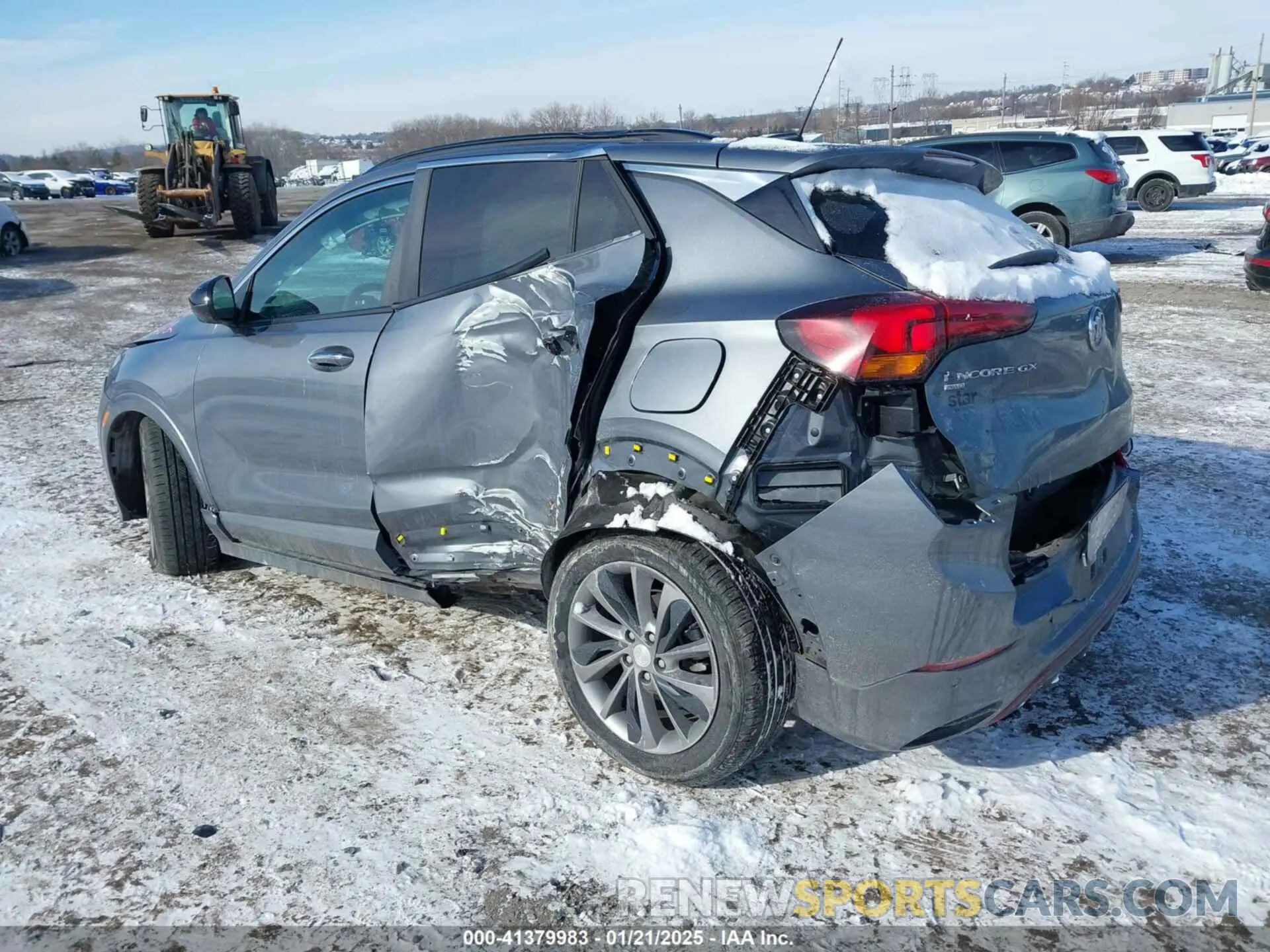 3 Фотография поврежденного автомобиля KL4MMESL8NB044182 BUICK ENCORE GX 2022