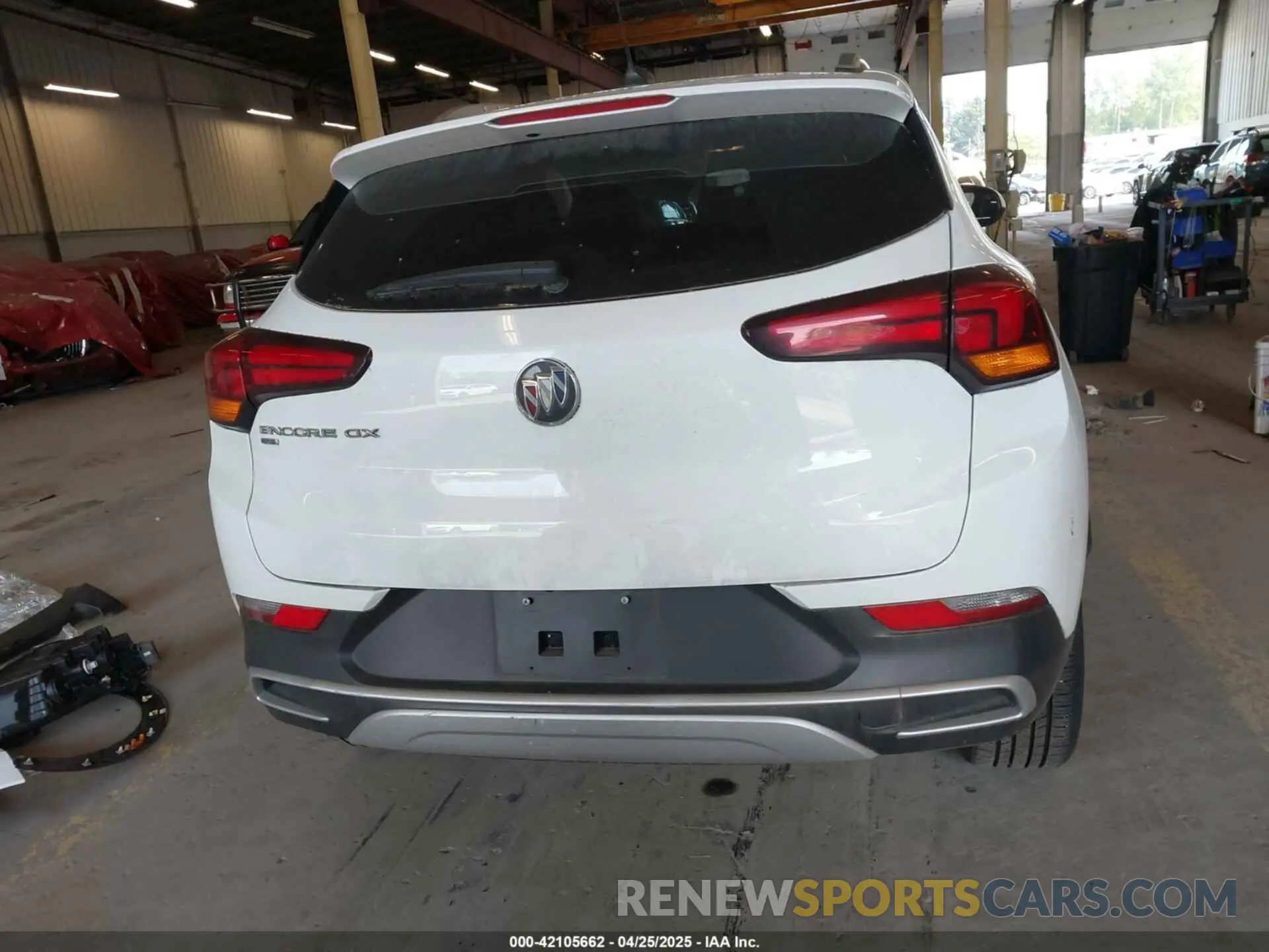 17 Фотография поврежденного автомобиля KL4MMESL9NB011479 BUICK ENCORE GX 2022