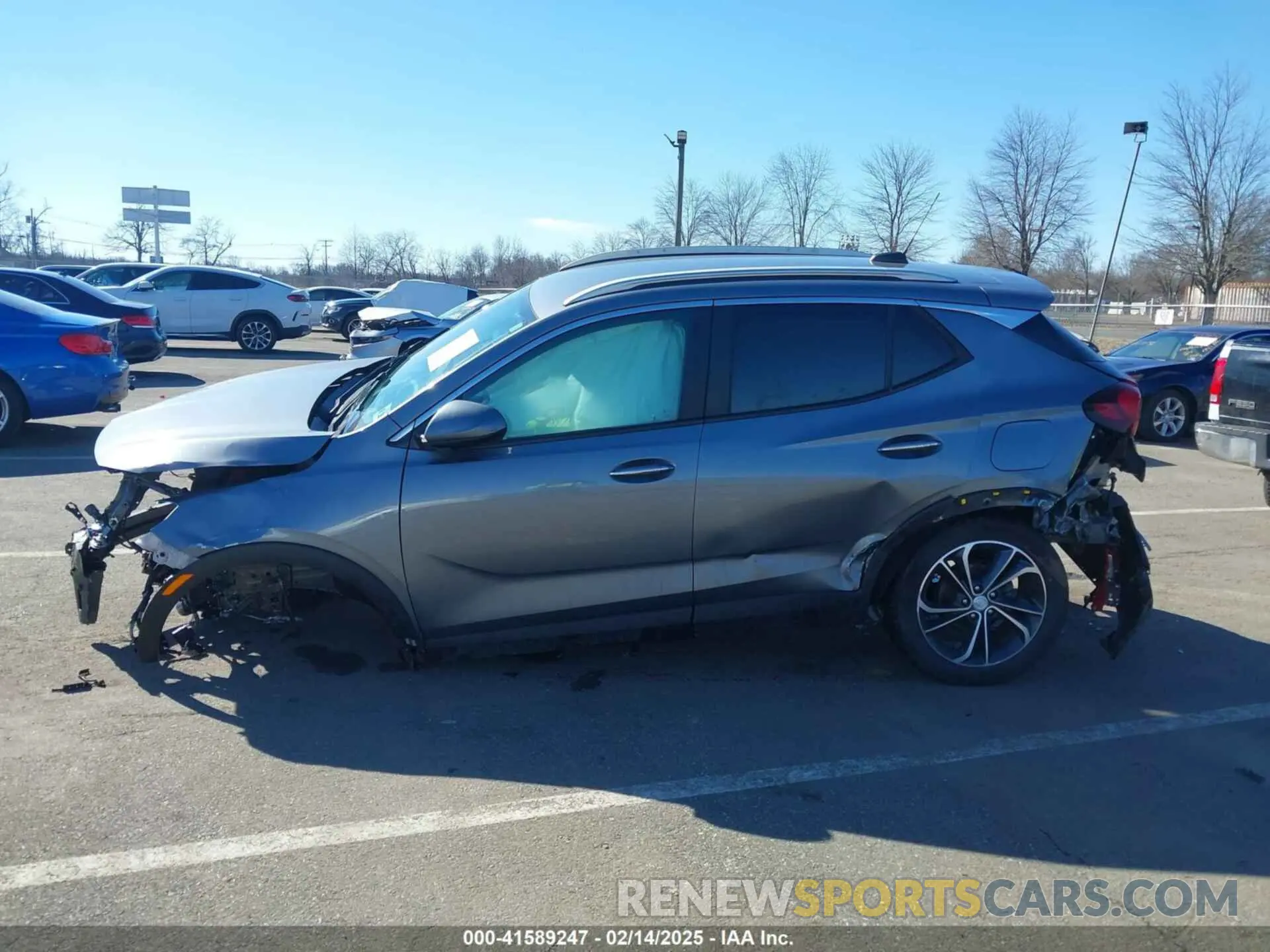 14 Photograph of a damaged car KL4MMESL9NB026502 BUICK ENCORE GX 2022