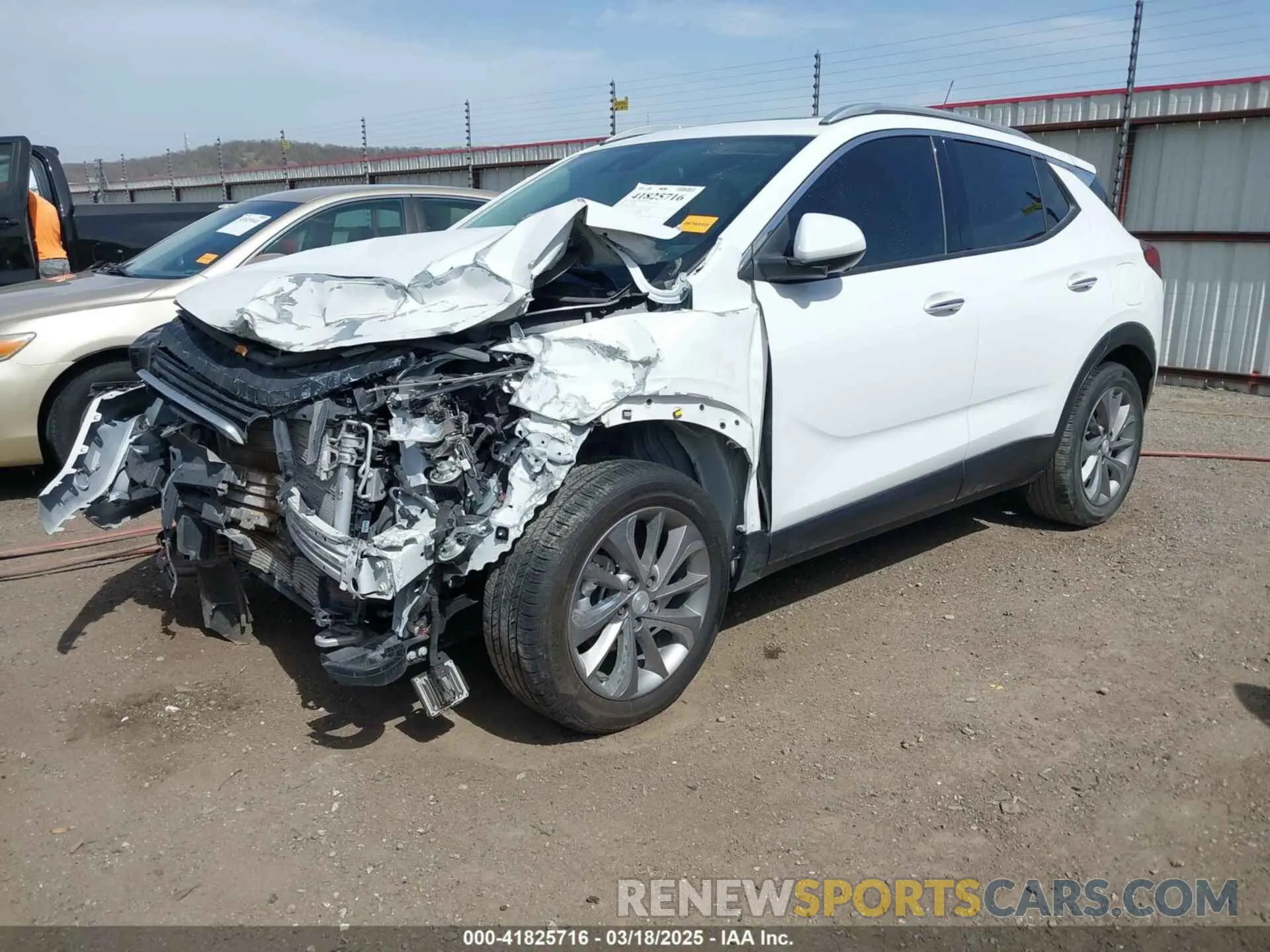 2 Photograph of a damaged car KL4MMFSL2NB108660 BUICK ENCORE GX 2022
