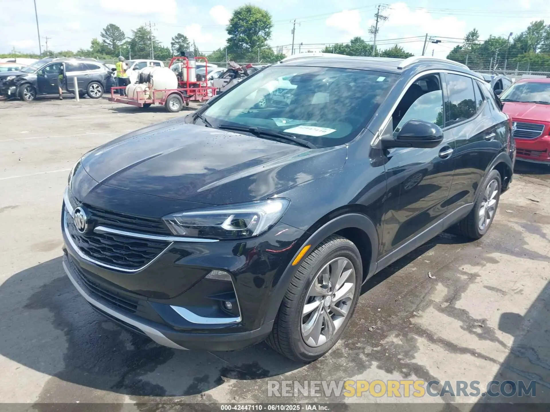 2 Фотография поврежденного автомобиля KL4MMFSL9NB021452 BUICK ENCORE GX 2022