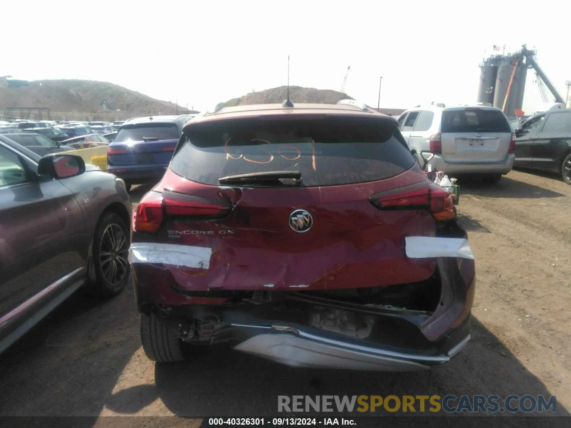 16 Photograph of a damaged car KL4MMGSL4NB109234 BUICK ENCORE GX 2022