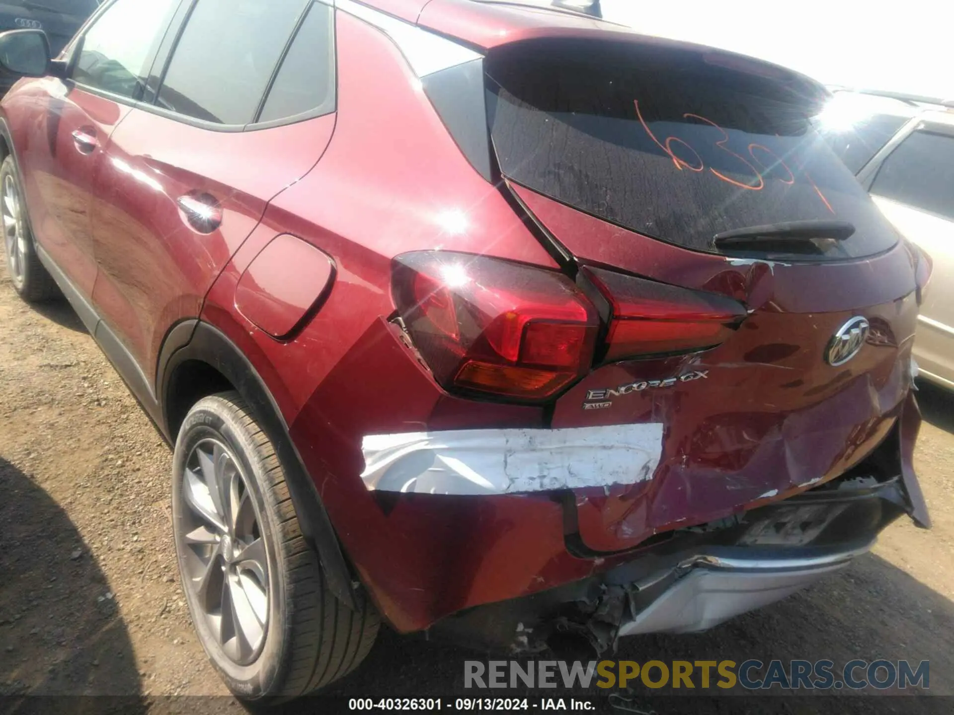 20 Photograph of a damaged car KL4MMGSL4NB109234 BUICK ENCORE GX 2022