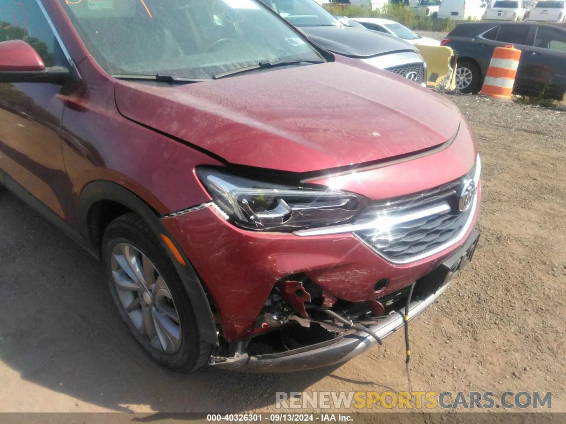 21 Photograph of a damaged car KL4MMGSL4NB109234 BUICK ENCORE GX 2022