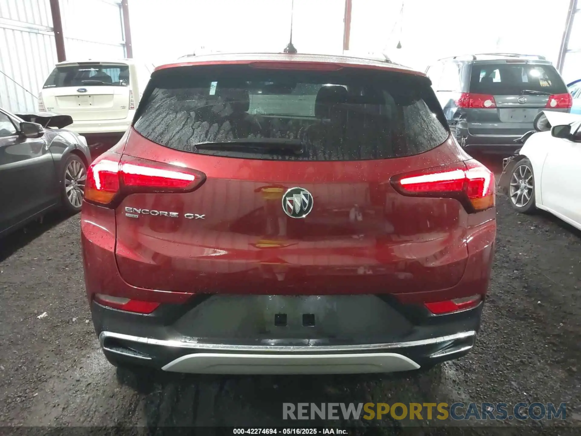 17 Photograph of a damaged car KL4MMGSL5NB147667 BUICK ENCORE GX 2022