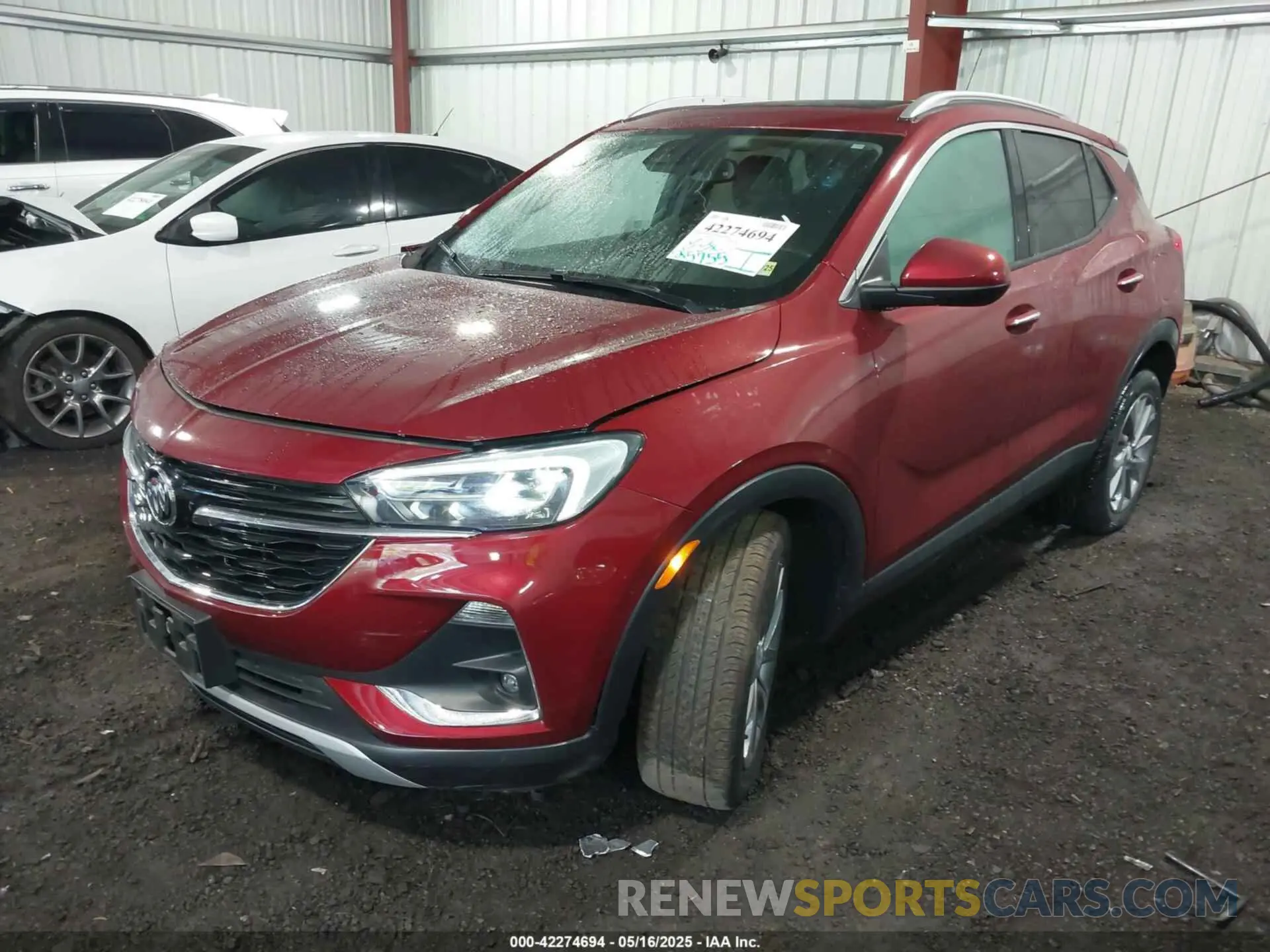 2 Photograph of a damaged car KL4MMGSL5NB147667 BUICK ENCORE GX 2022