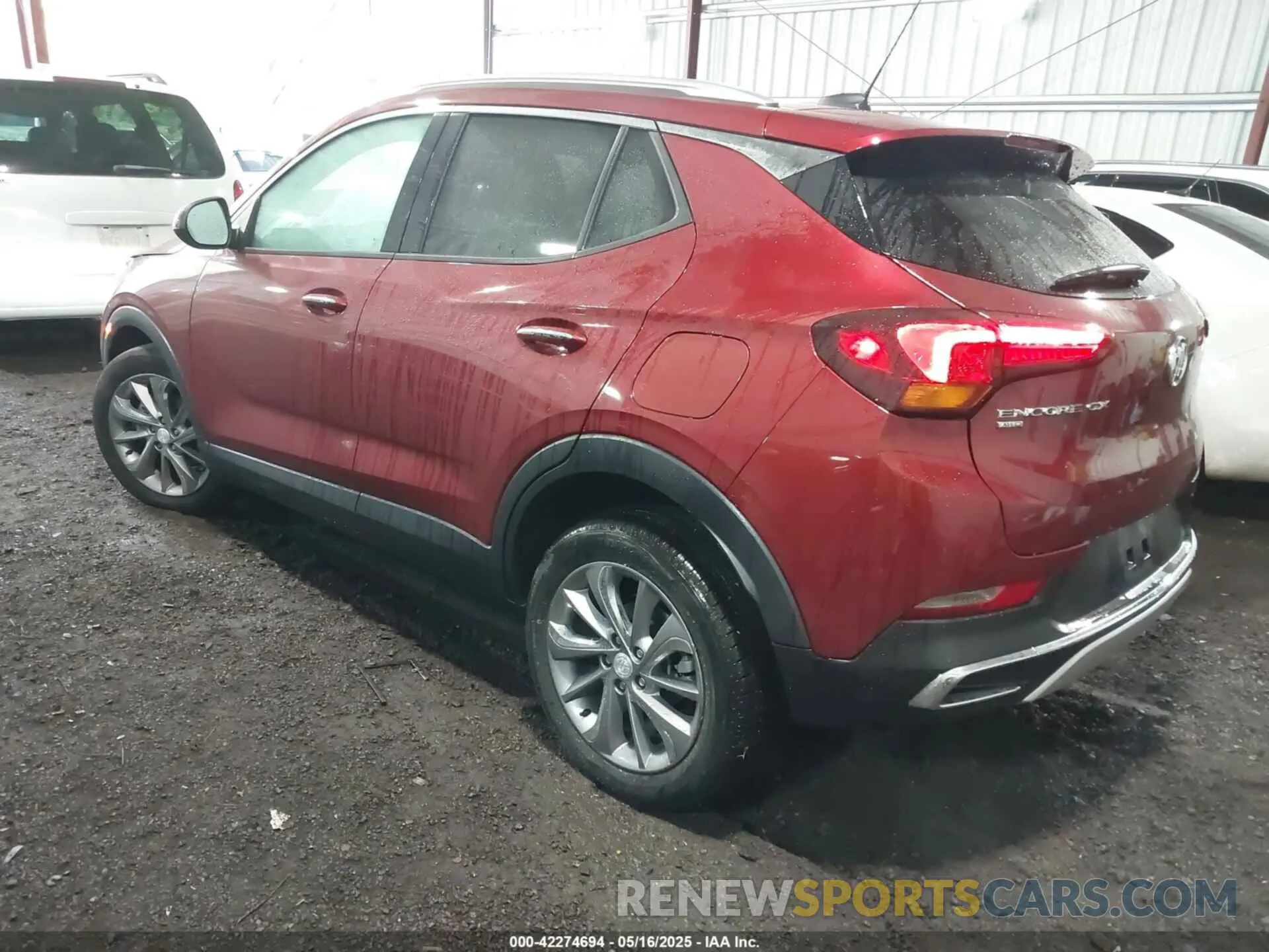 3 Photograph of a damaged car KL4MMGSL5NB147667 BUICK ENCORE GX 2022