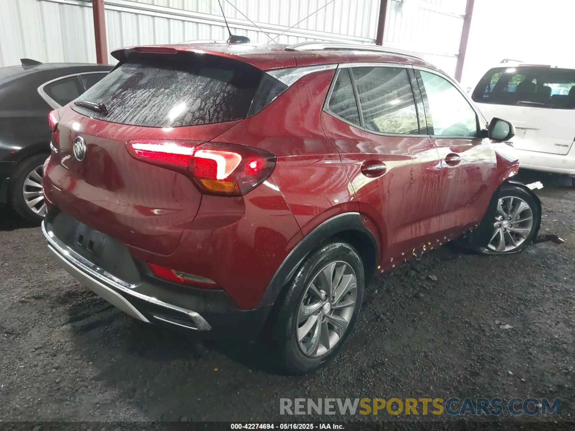 4 Photograph of a damaged car KL4MMGSL5NB147667 BUICK ENCORE GX 2022