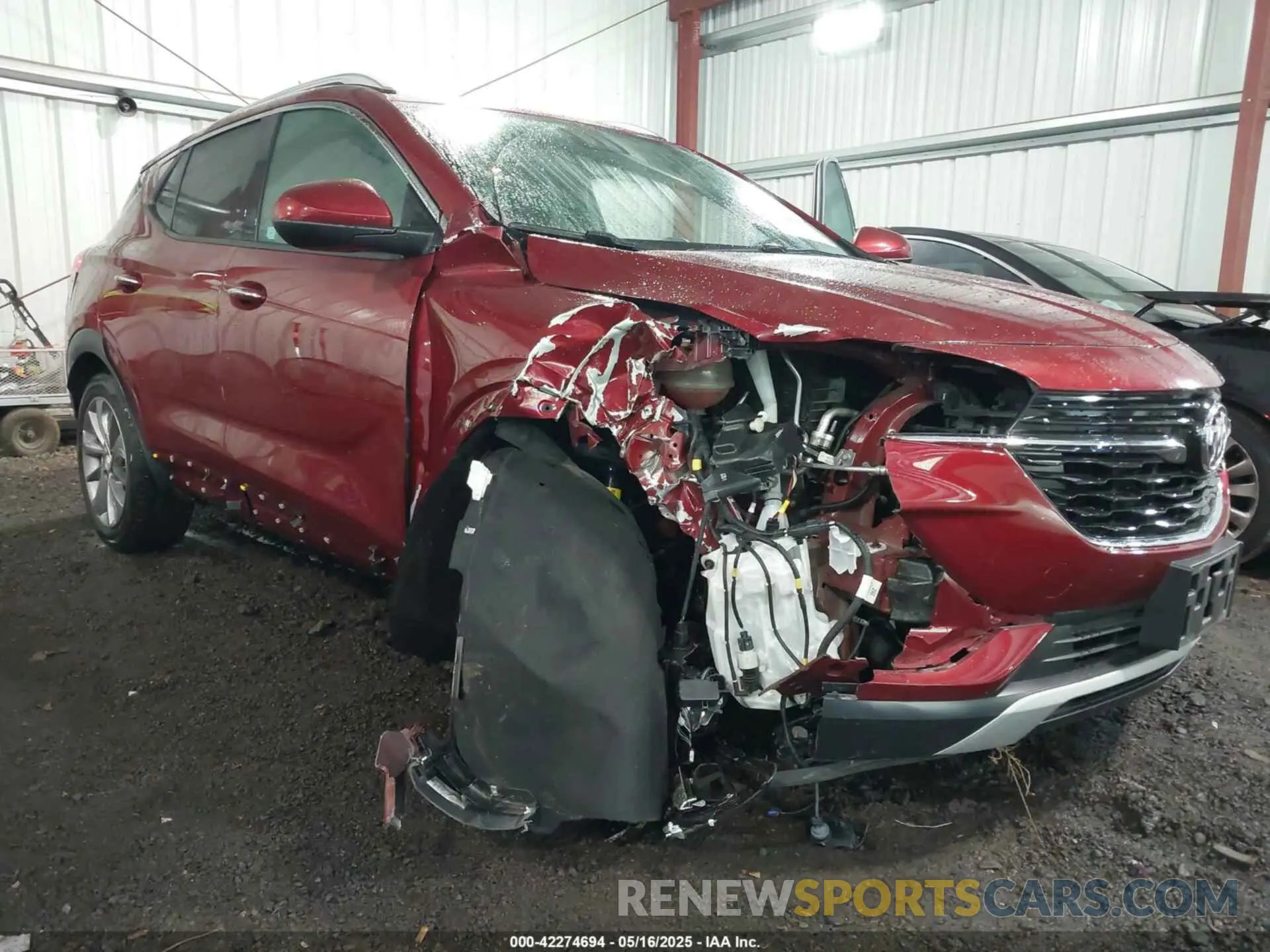 6 Photograph of a damaged car KL4MMGSL5NB147667 BUICK ENCORE GX 2022