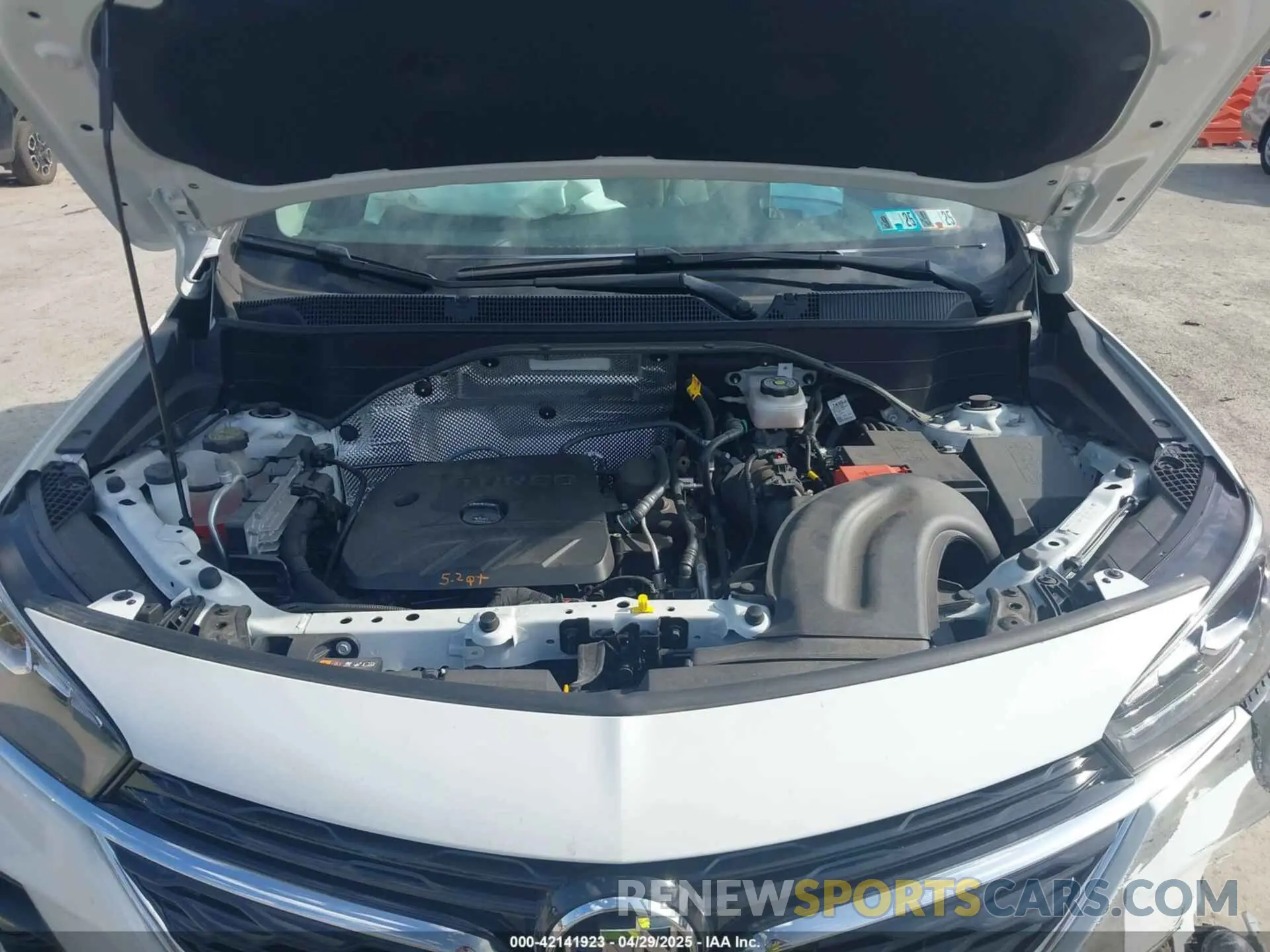 10 Фотография поврежденного автомобиля KL4MMGSL8NB136727 BUICK ENCORE GX 2022