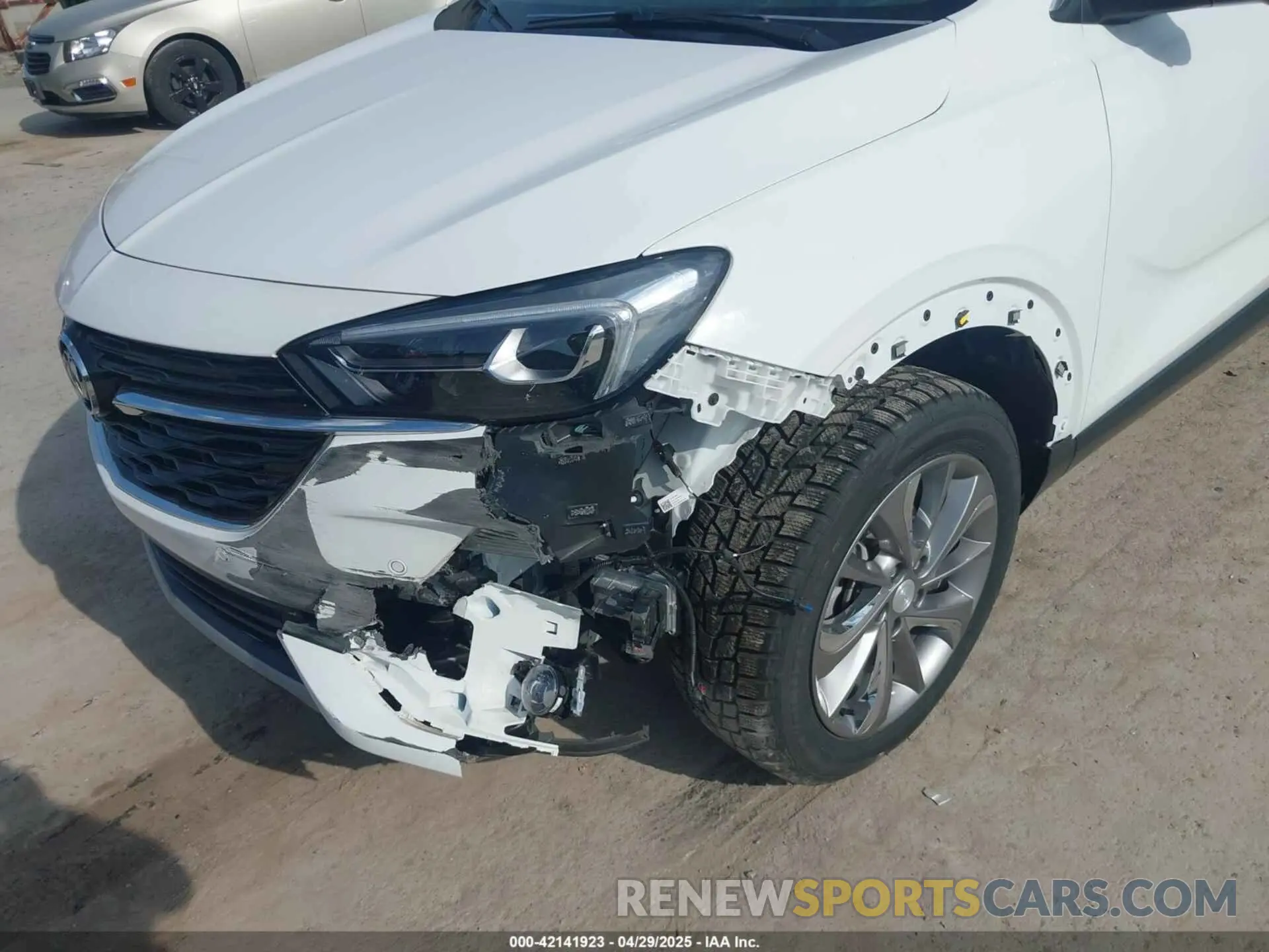 6 Фотография поврежденного автомобиля KL4MMGSL8NB136727 BUICK ENCORE GX 2022